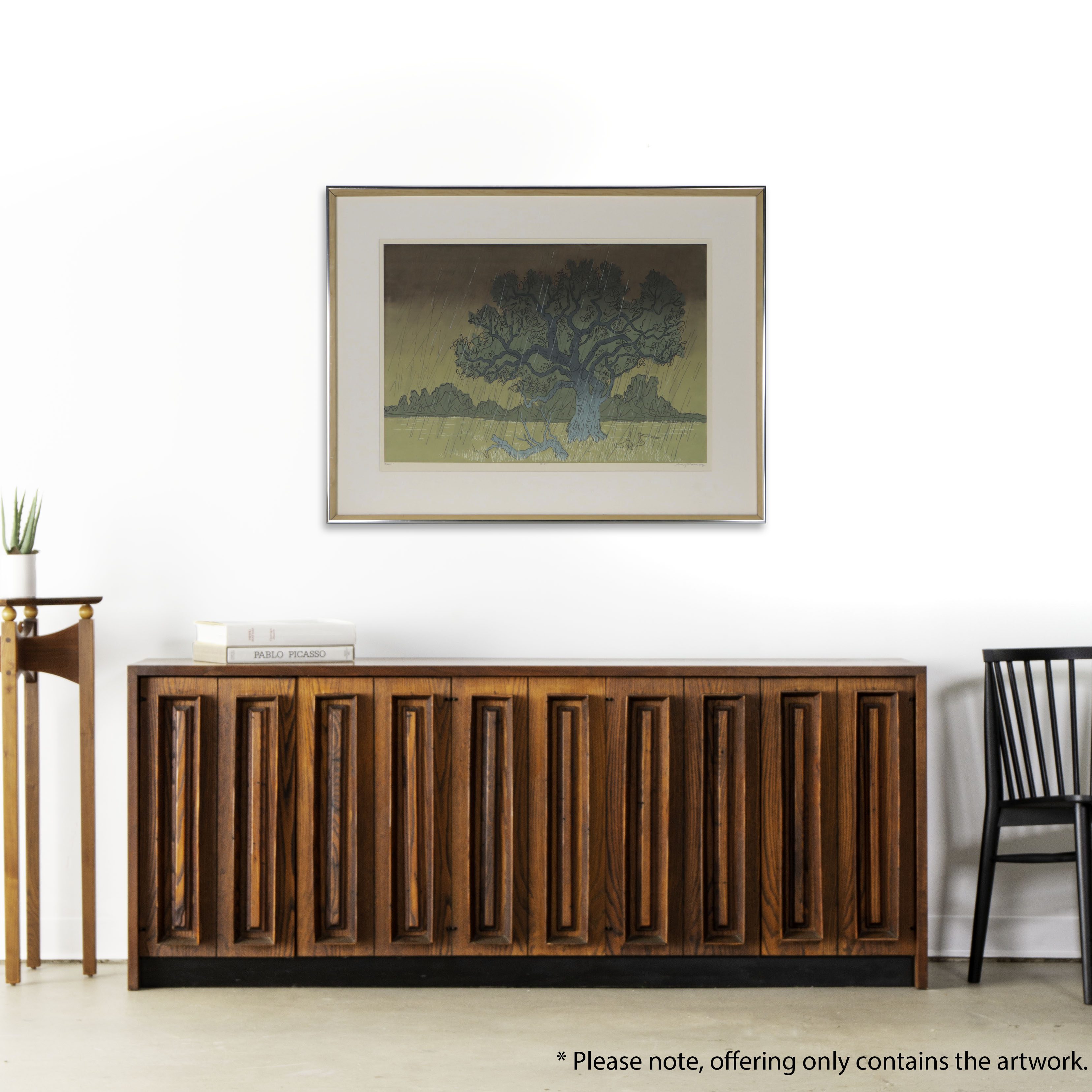 Guy Crittington Maccoy Serigraph "Rain"