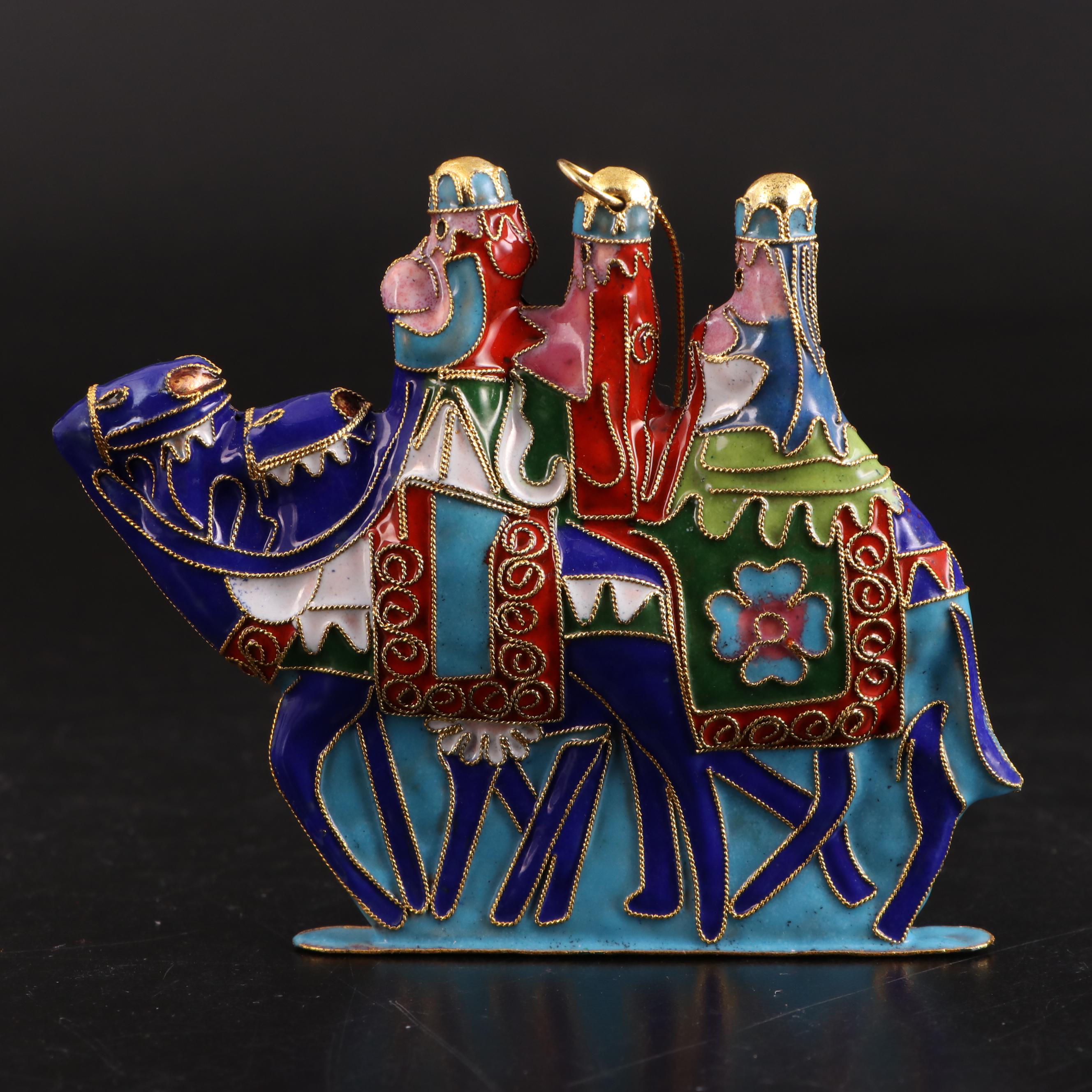 Goebel Hummel Christmas Bell with Other Ornaments and Votive