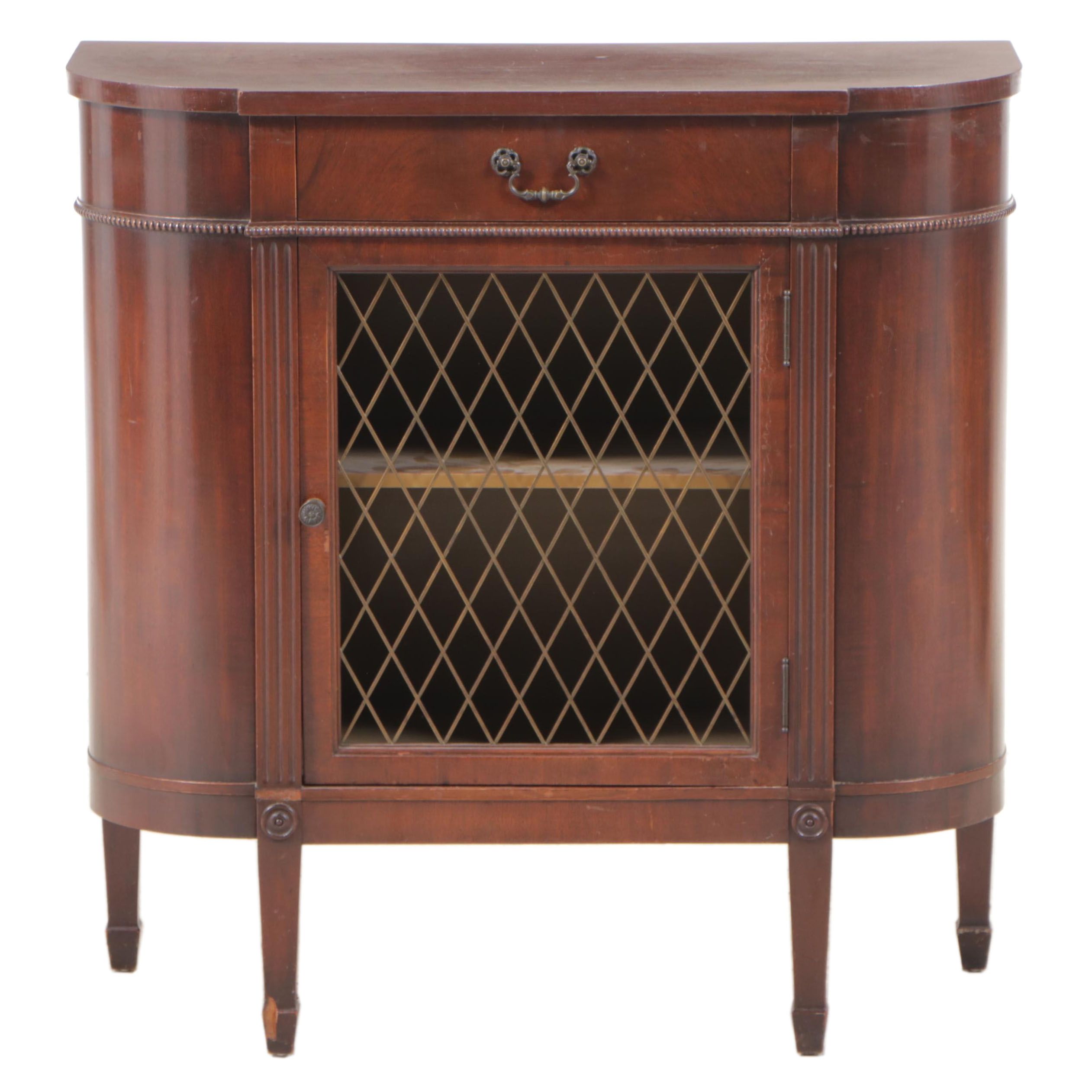 Regency Style Mahogany Side Cabinet, Early to Mid 20th Century