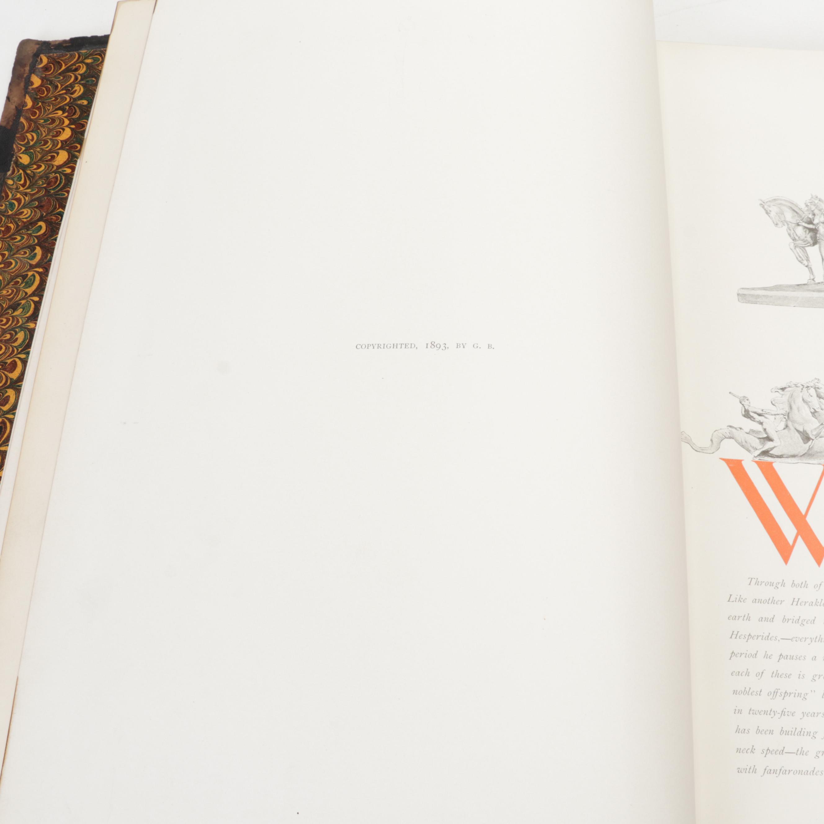 Illustrated "Art and Architecture" by William Walton, 1893