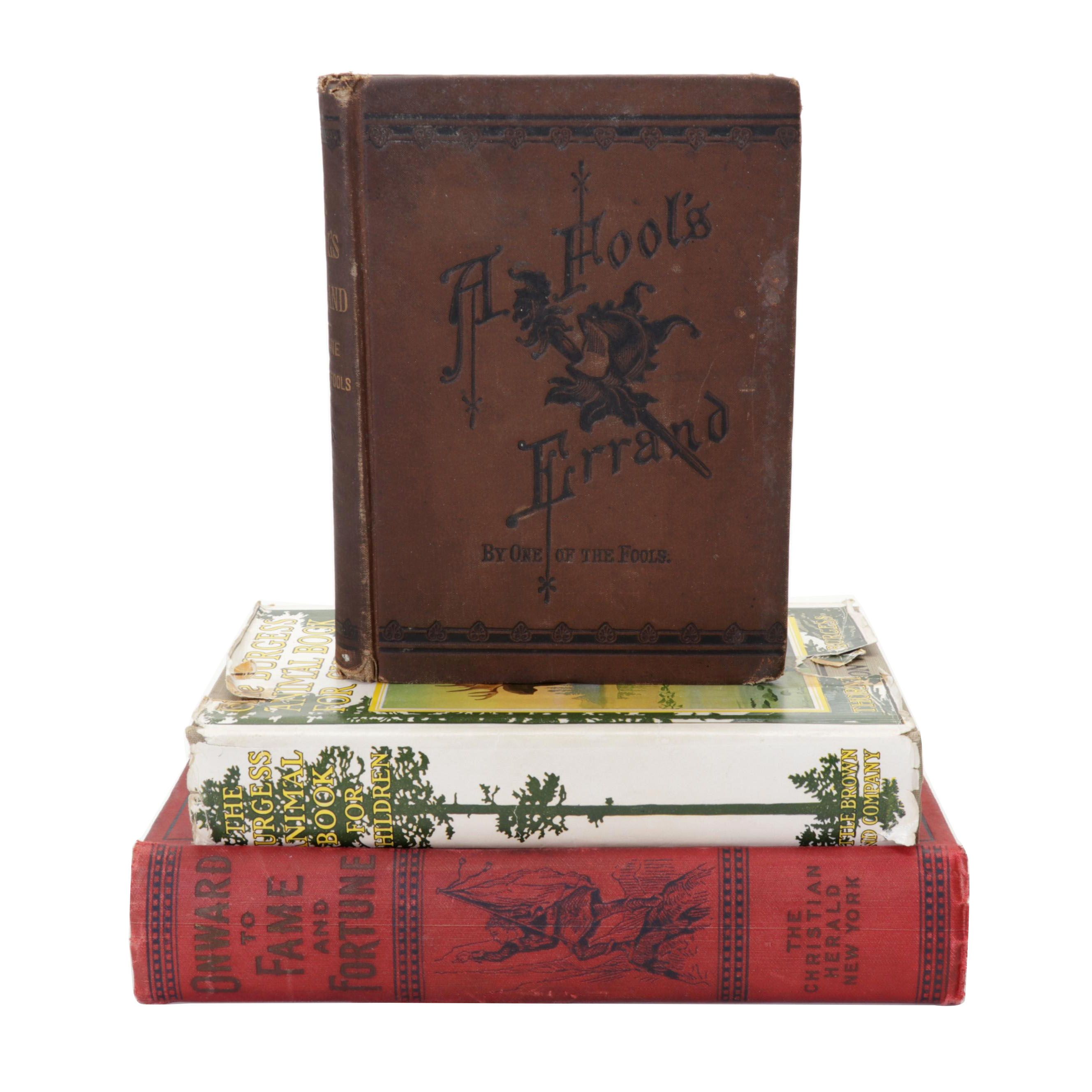 "The Burgess Animal Book" by Thornton W. Burgess and More Books