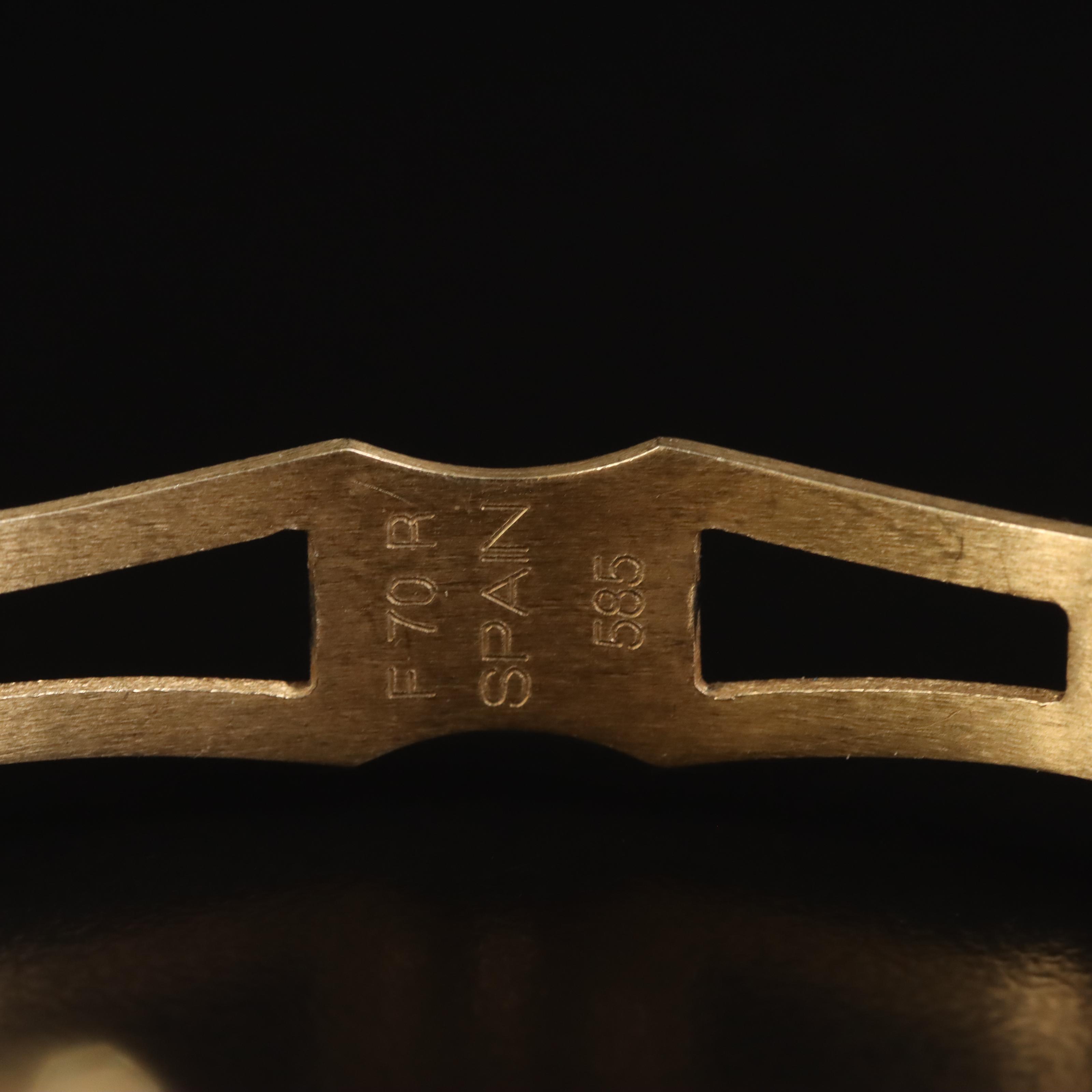 14K Movado Diamond Quartz Watch