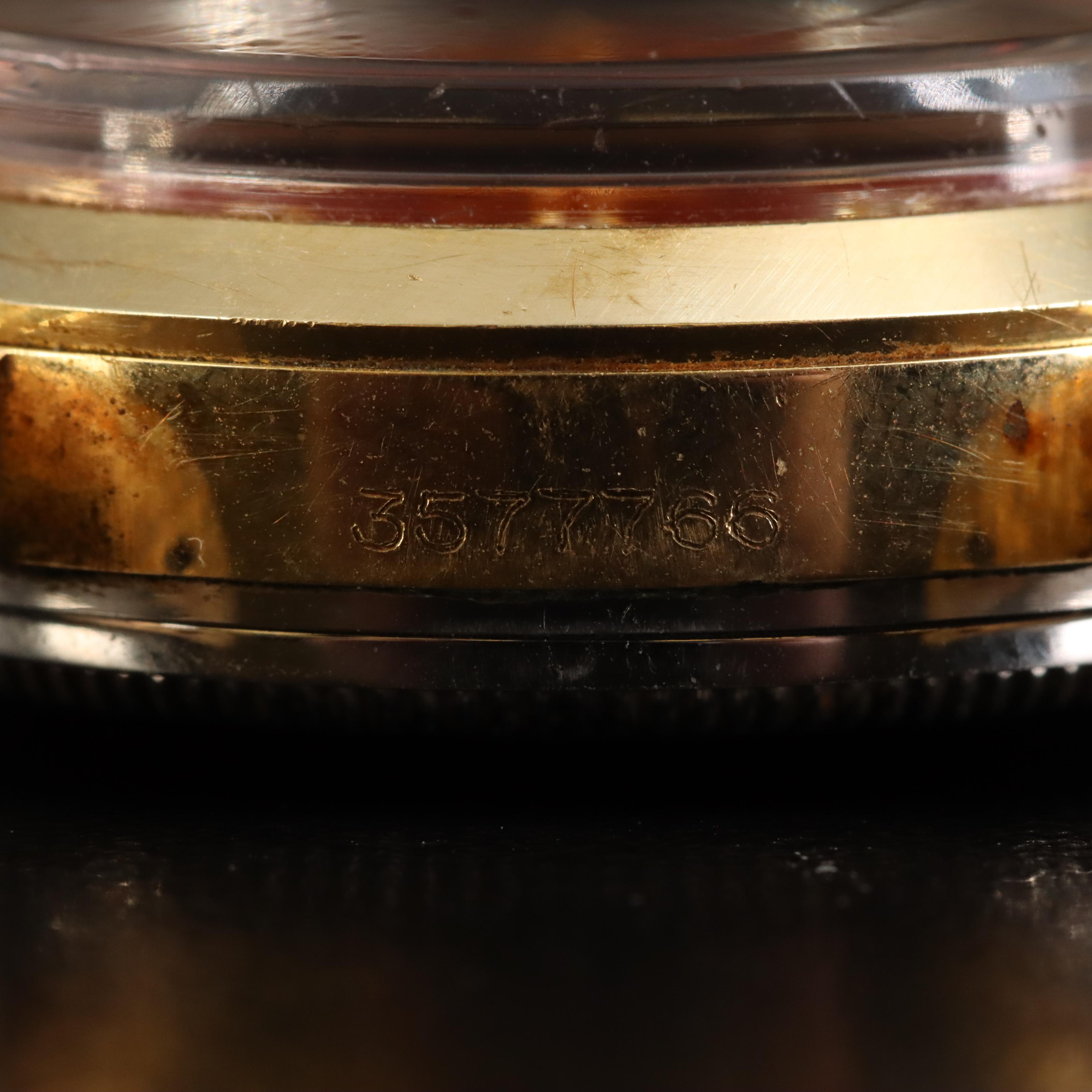 1972 Gold Shell and Diamond Rolex Oyster Perpetual Date Watch