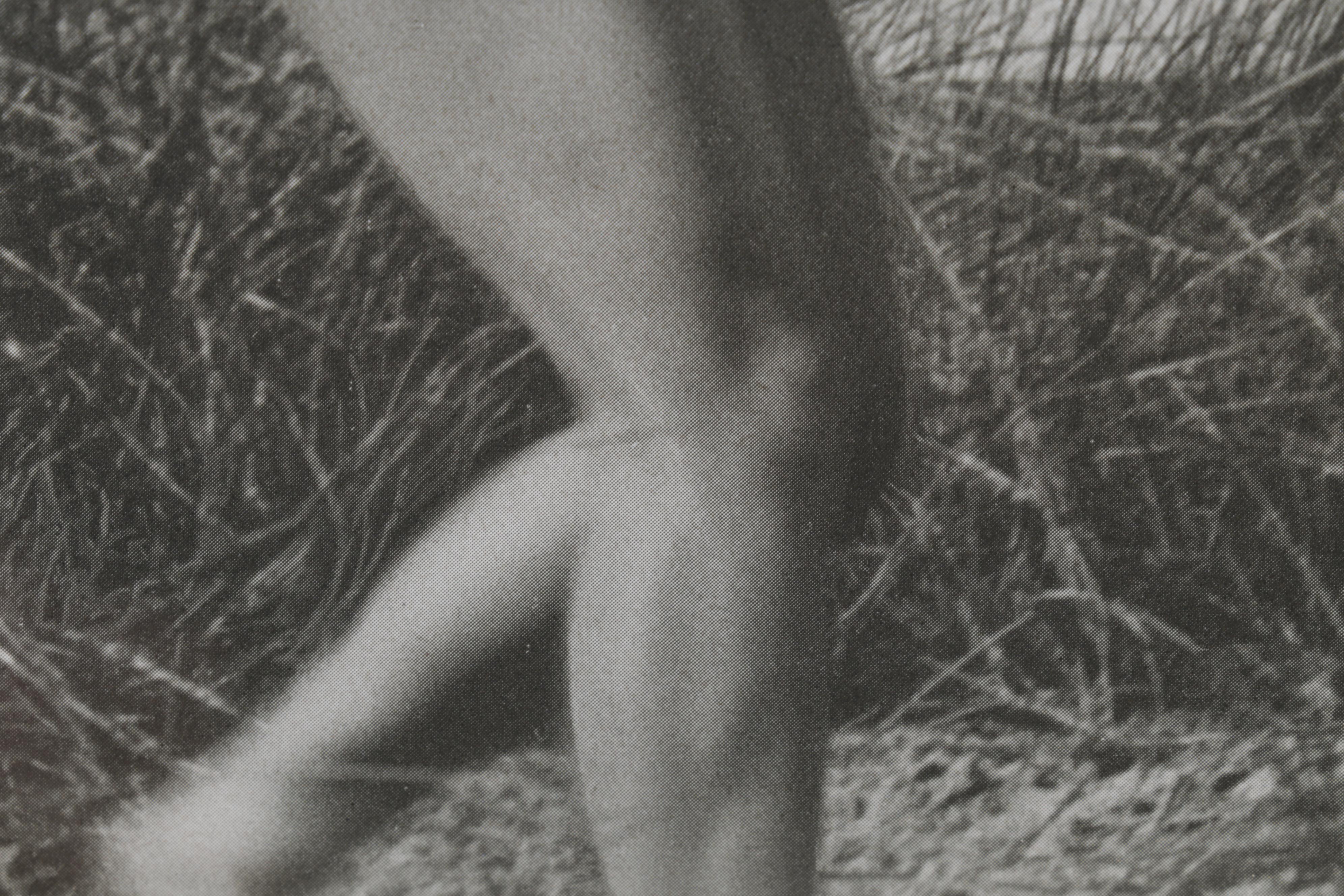 Bruno Schultz Nude Portrait Halftone From "Das Deutsches Aktwerk," Circa 1938