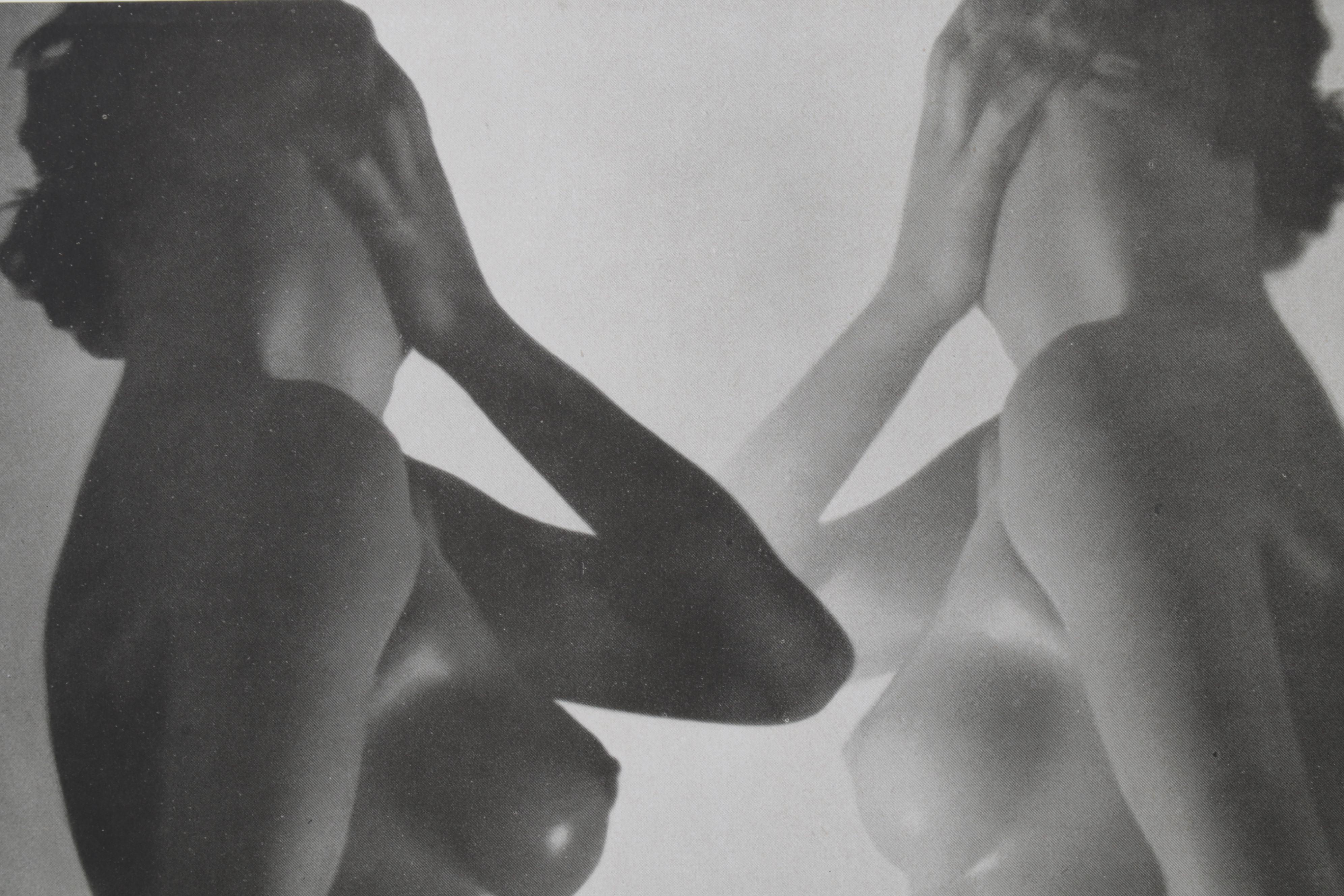 Dorothy Wilding Nude Portrait Halftone From "Das Deutsche Aktwerk," Circa 1940