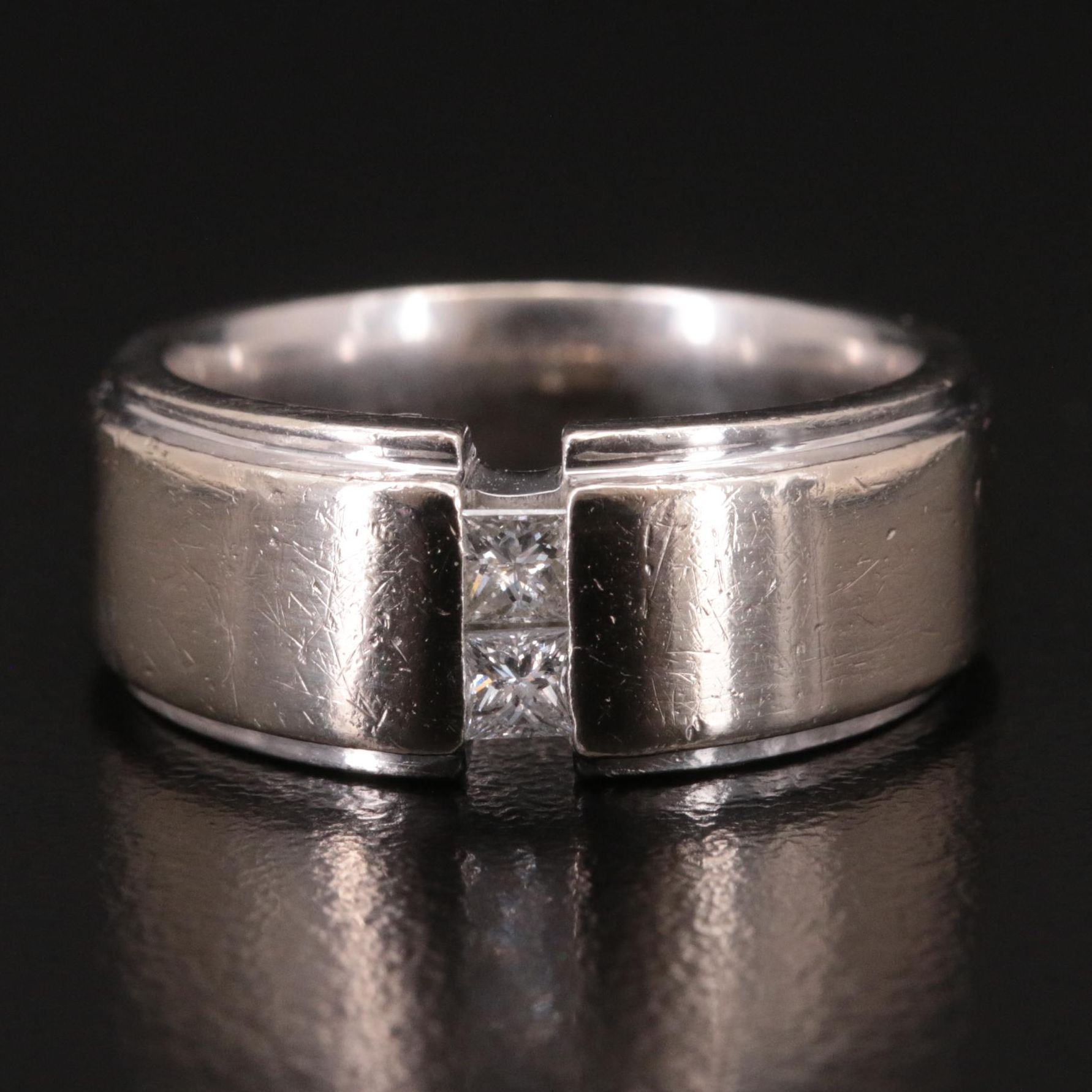 14K 0.23 CTW Diamond Band