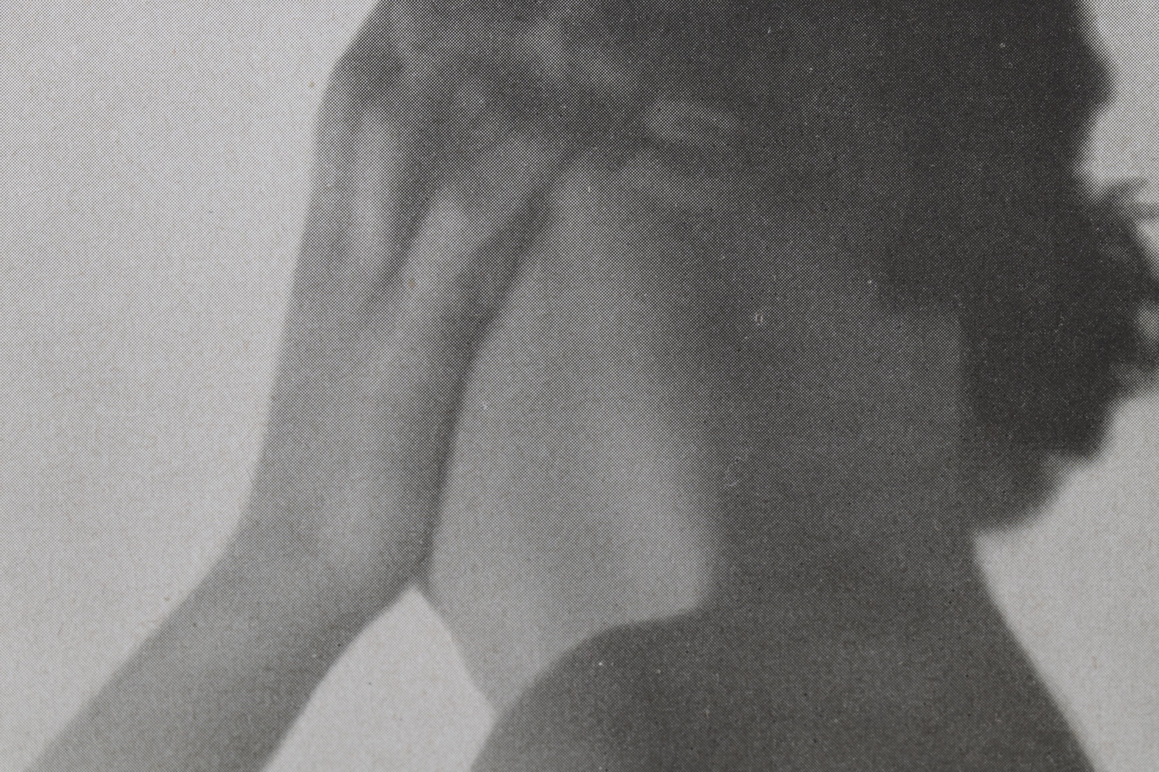 Dorothy Wilding Nude Portrait Halftone From "Das Deutsche Aktwerk," Circa 1940