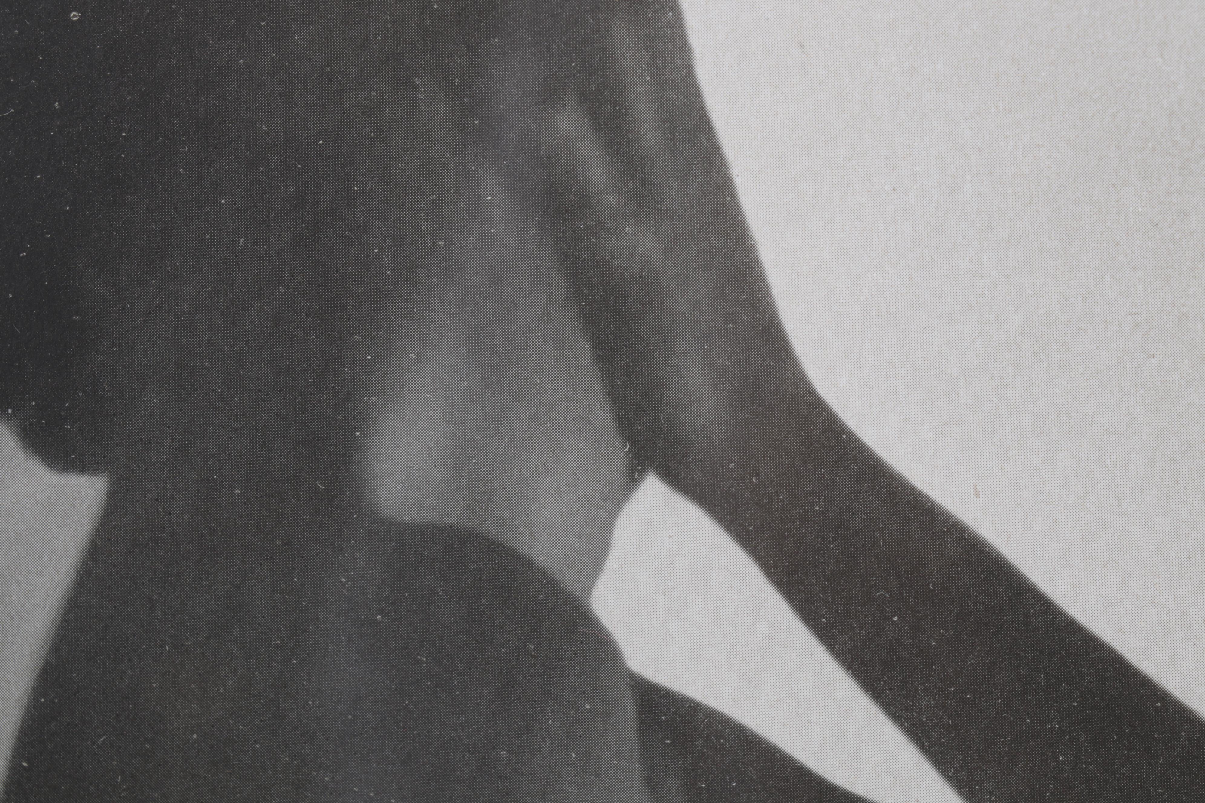 Dorothy Wilding Nude Portrait Halftone From "Das Deutsche Aktwerk," Circa 1940