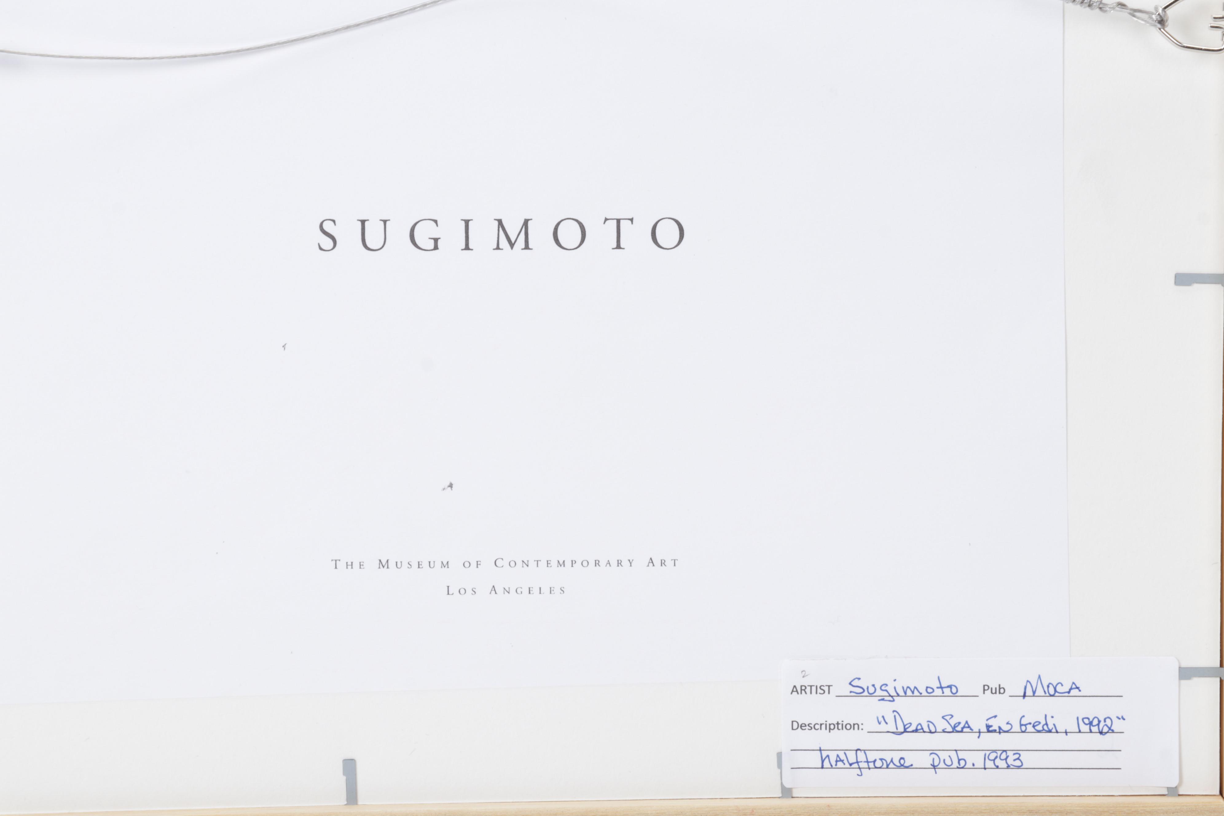 Sugimoto Hiroshi Halftone "Dead Sea, Ein Gedi, 1992" 1993