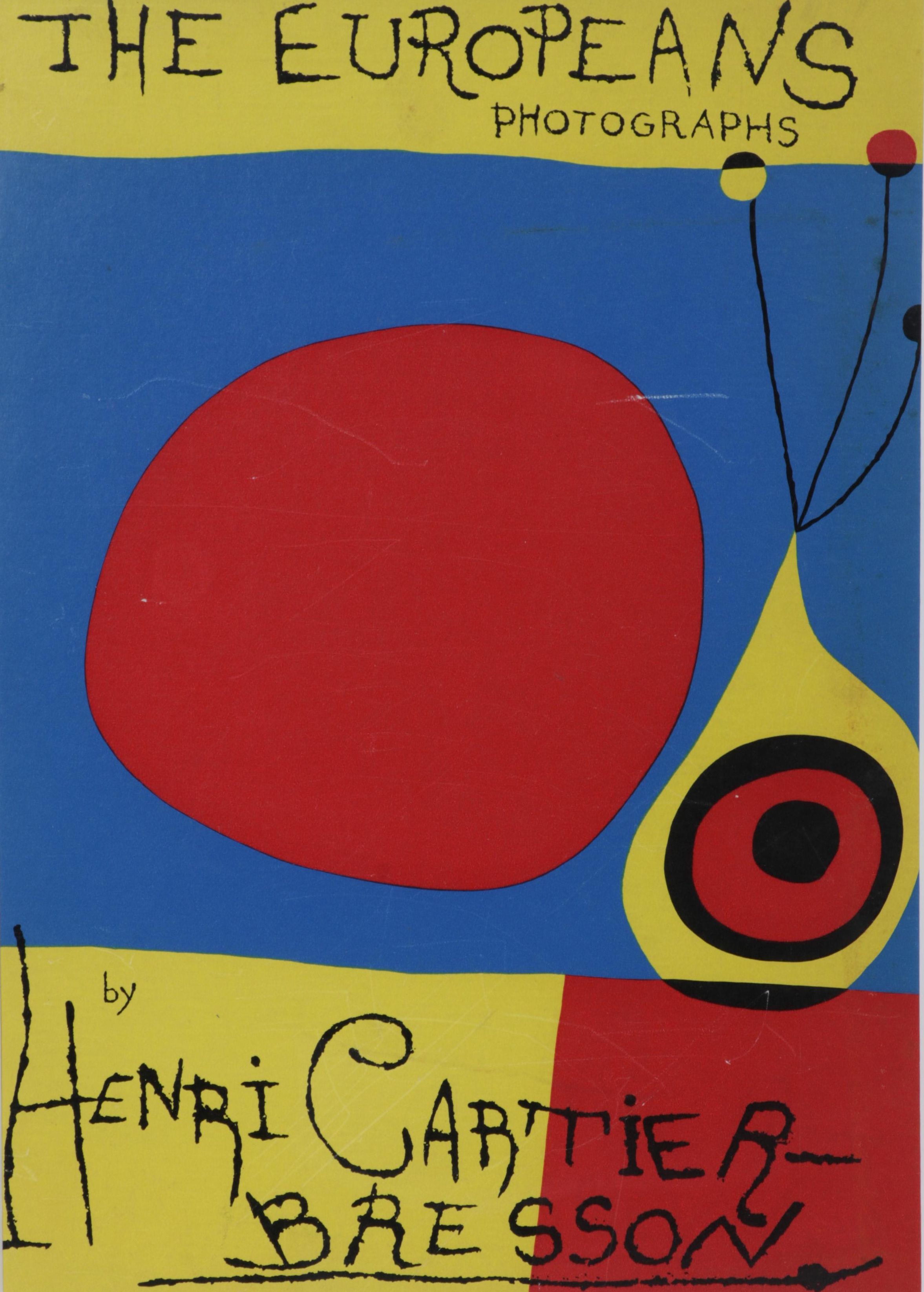 Joan Miró Color Lithograph for Henri Cartier-Bresson's "The Europeans," 1955