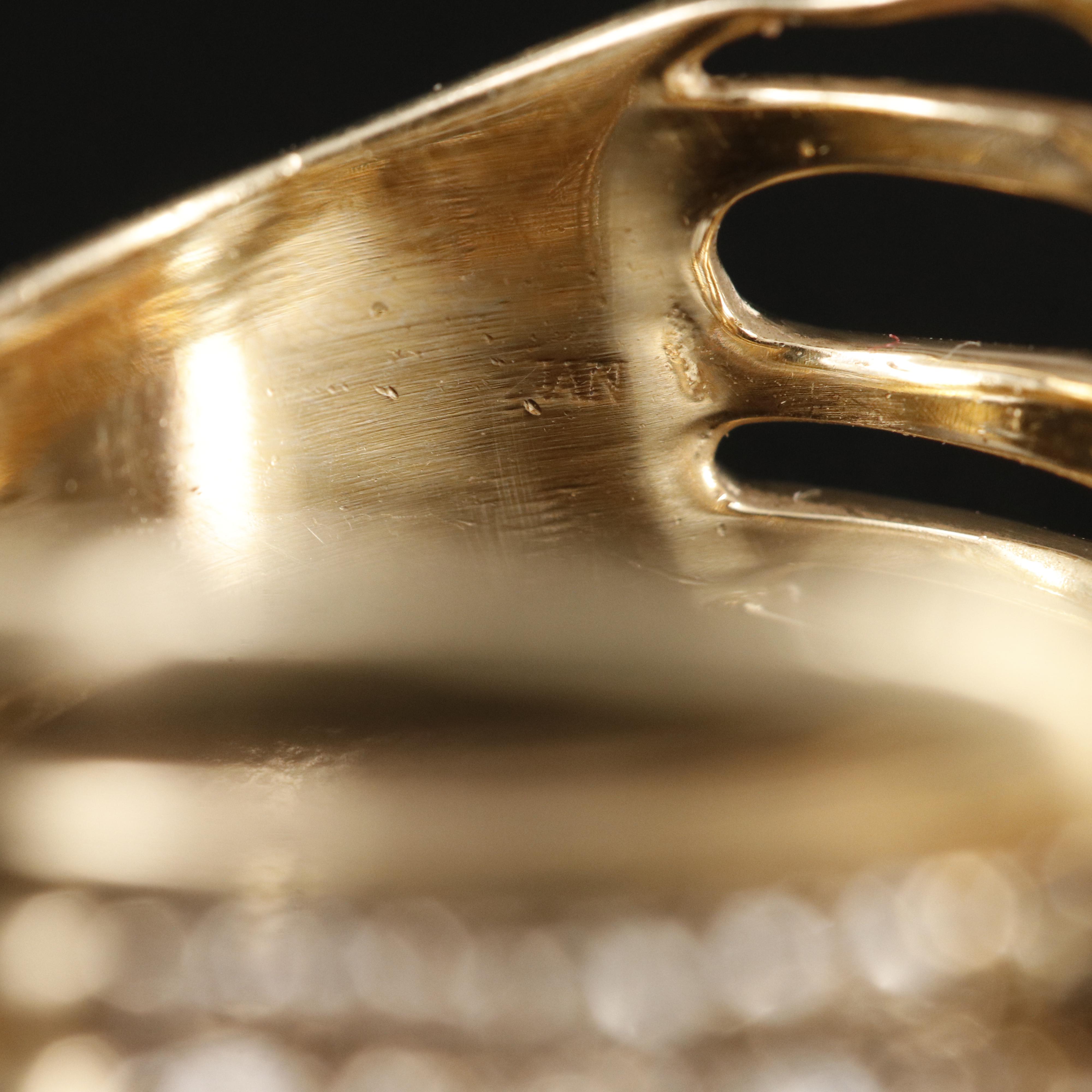 Le Vian "Chocolate Gladiator" 14K 1.72 CTW Diamond Crossover Ring