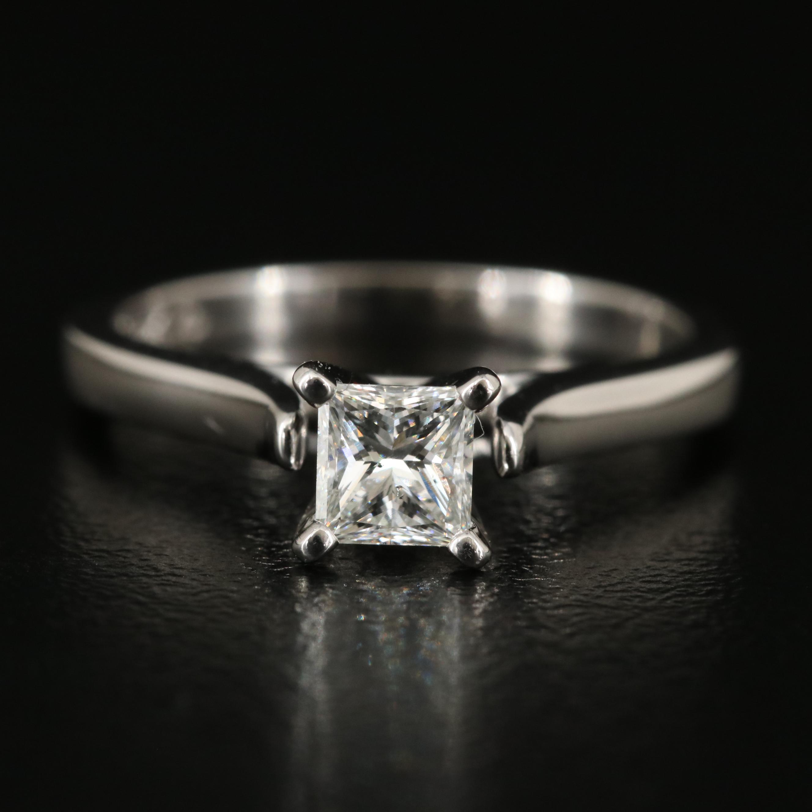 14K 0.40 CT Diamond Solitaire Ring