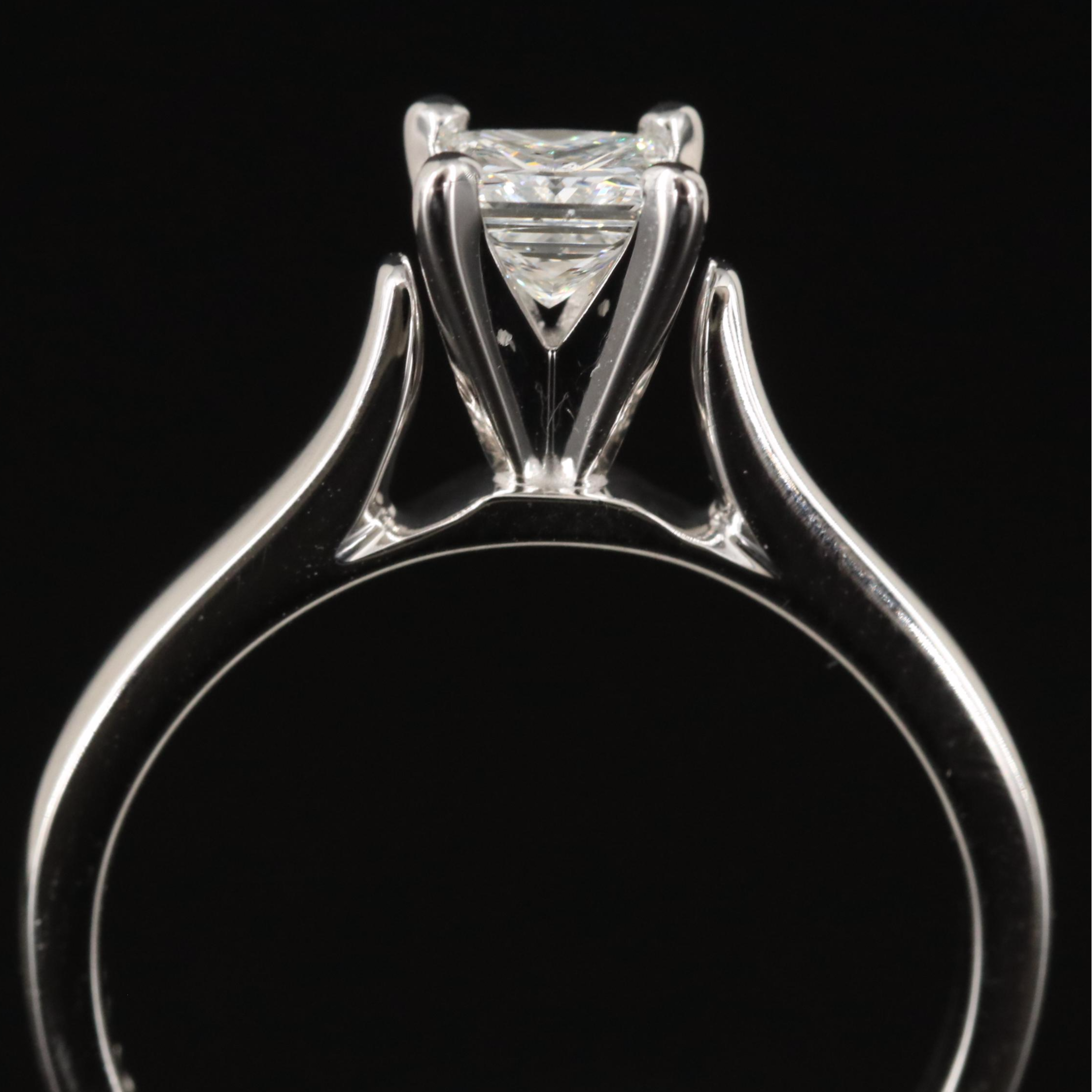 14K 0.40 CT Diamond Solitaire Ring