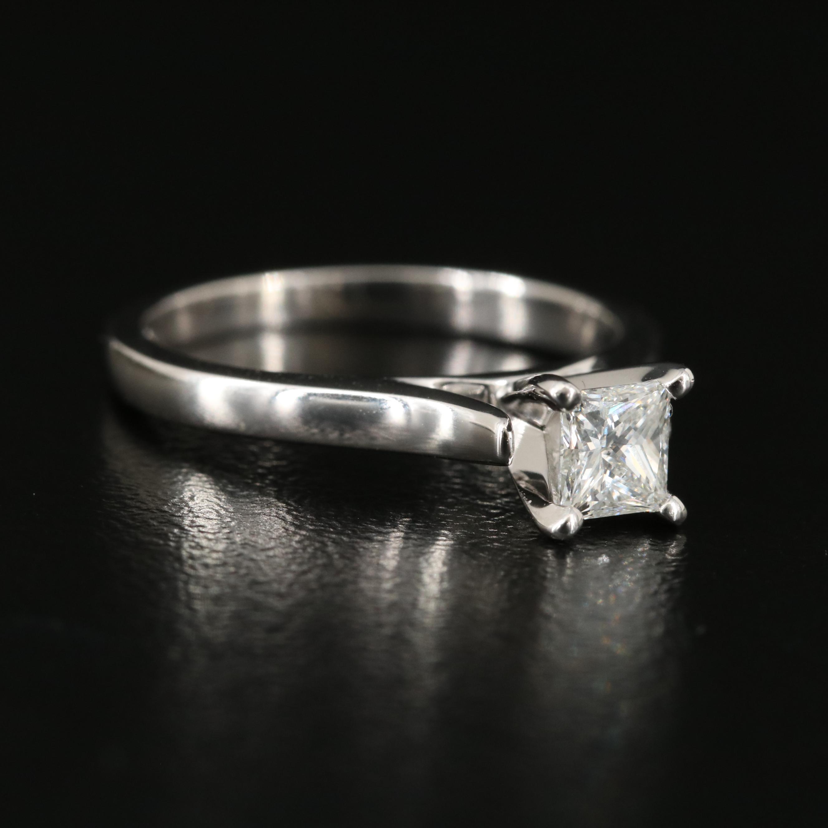 14K 0.40 CT Diamond Solitaire Ring