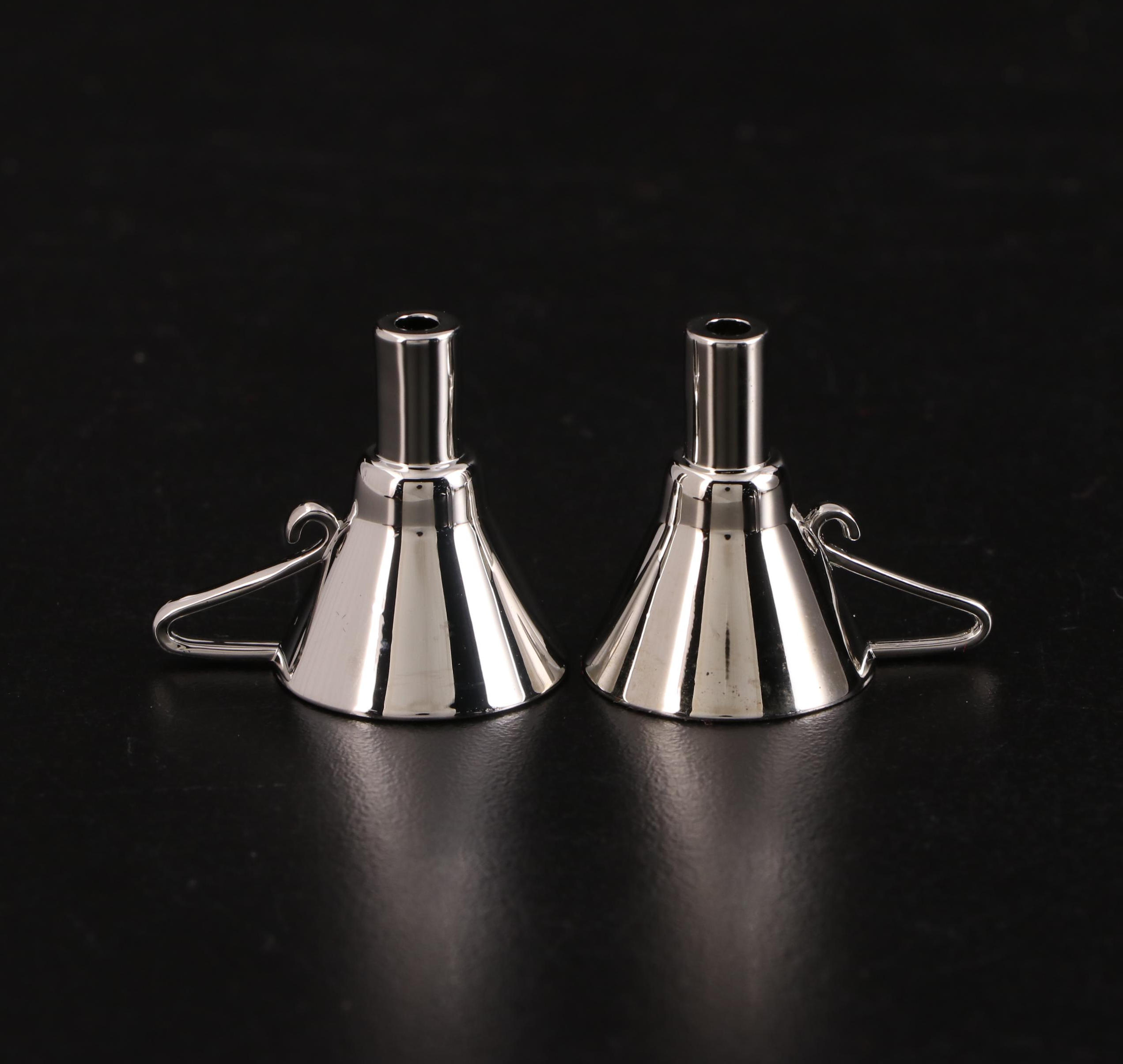 Dillard's Faceted Crystal Perfume Bottles in Velour Boxes