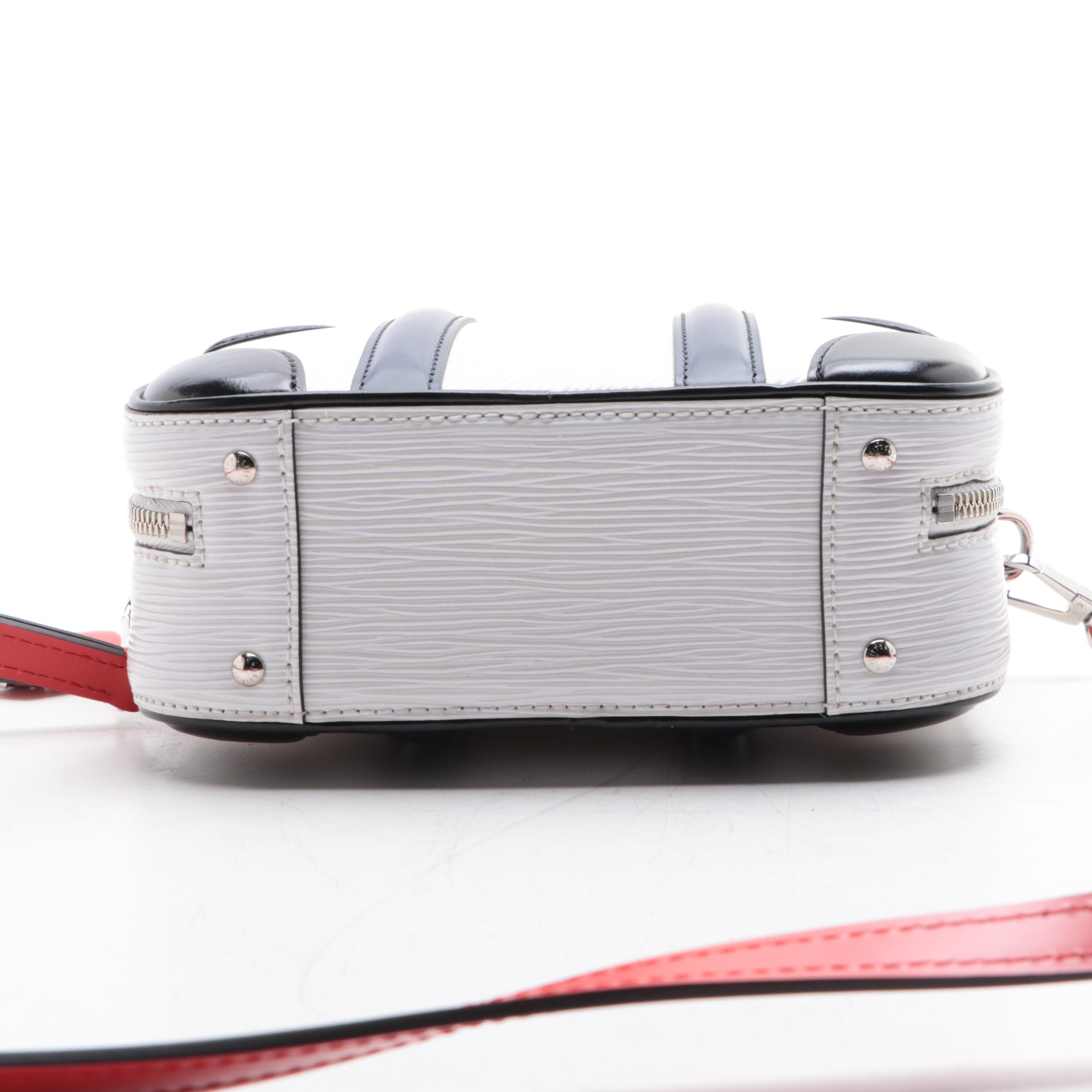 Louis Vuitton Valisette BB Handbag in Tricolor Smooth and Epi Leather