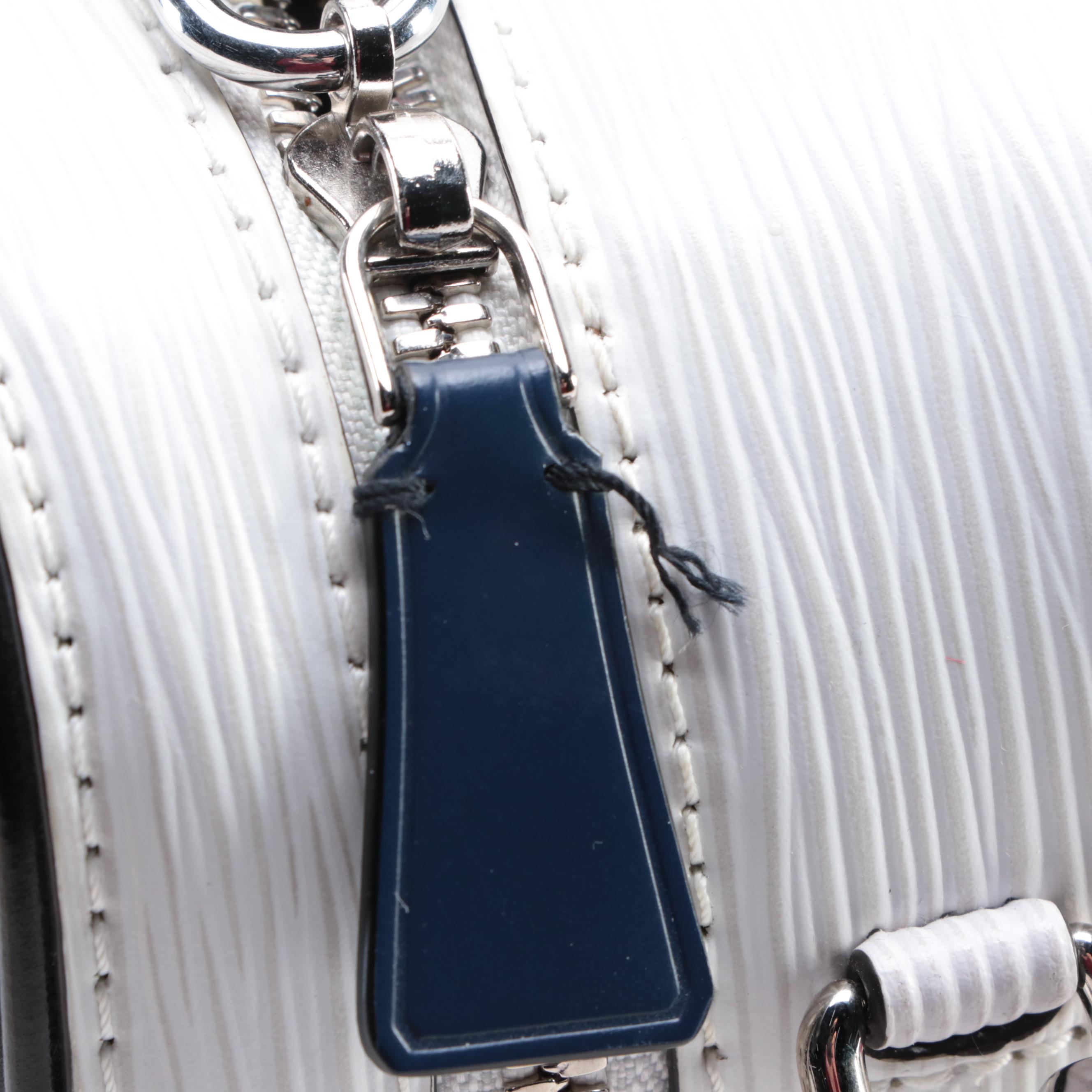 Louis Vuitton Valisette BB Handbag in Tricolor Smooth and Epi Leather