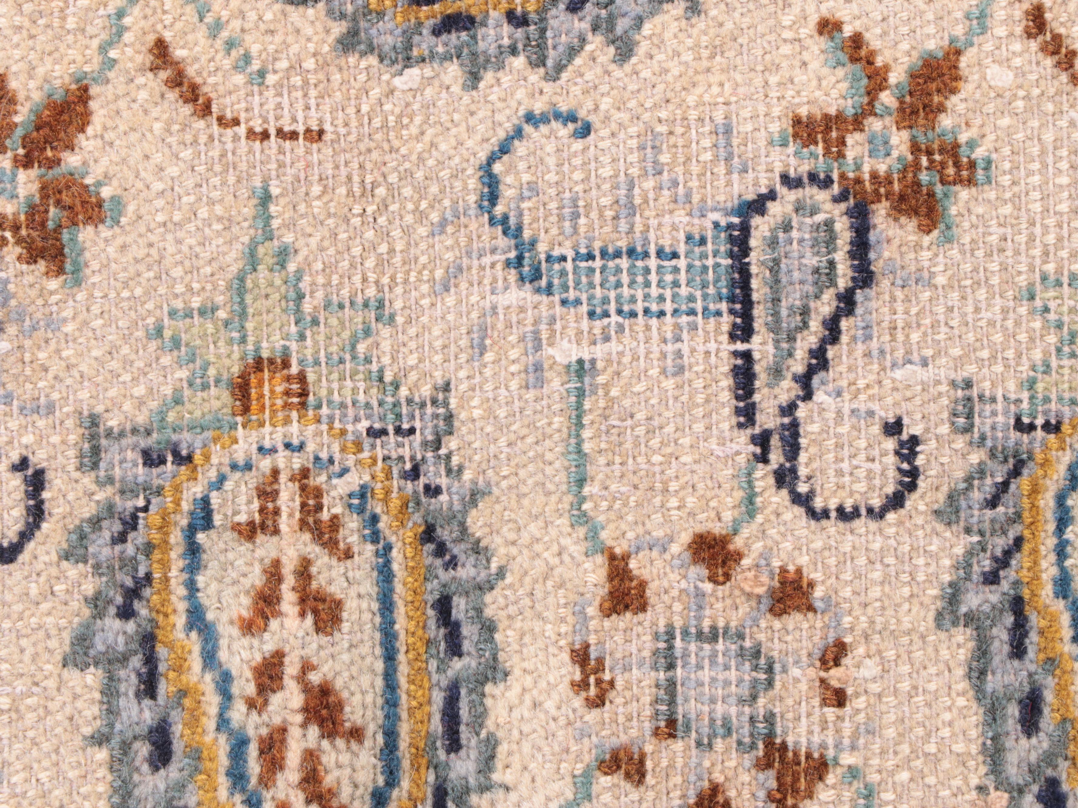 7'4 x 10'9 Hand-Knotted Persian Borujerd Area Rug