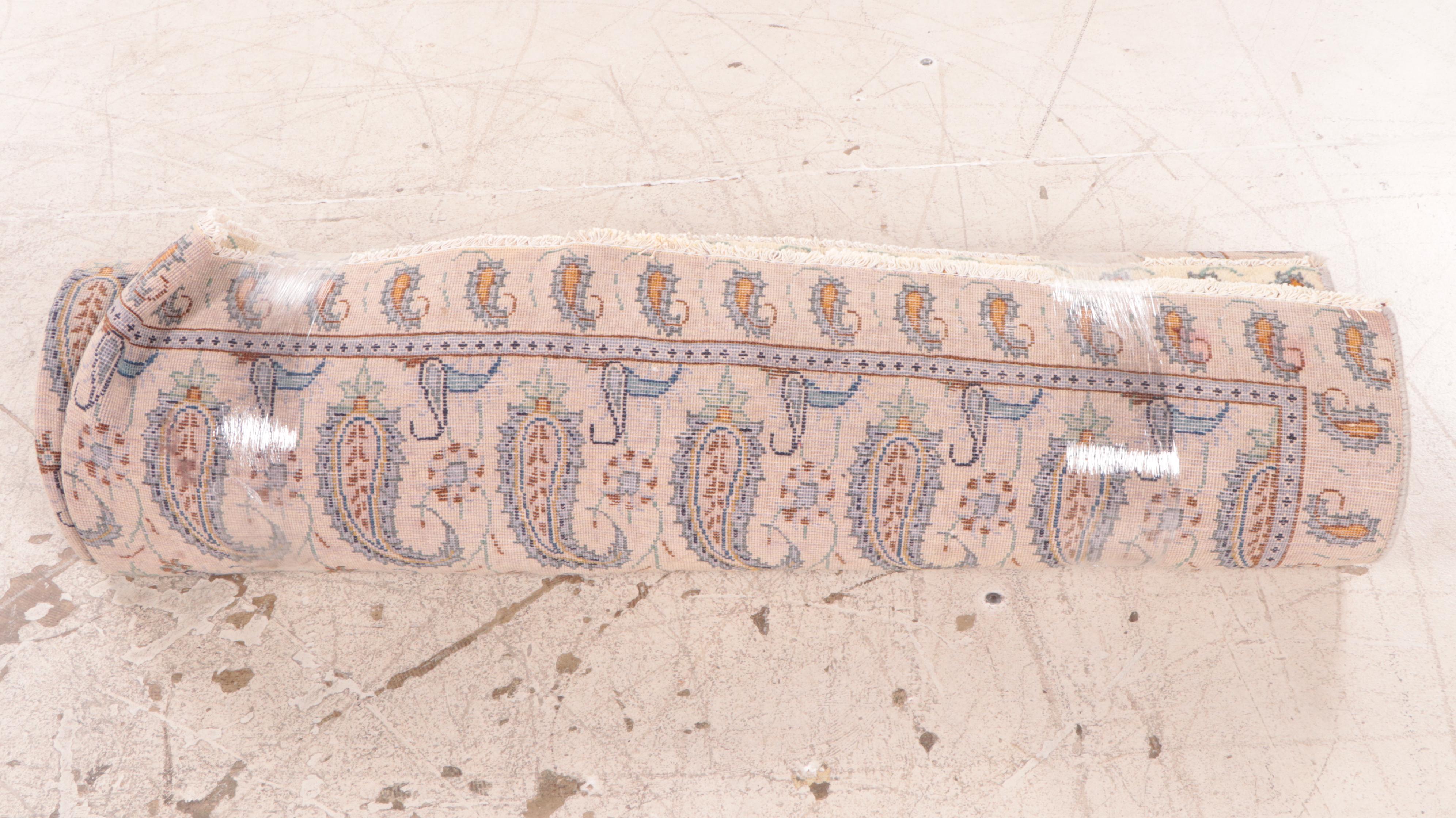 7'4 x 10'9 Hand-Knotted Persian Borujerd Area Rug