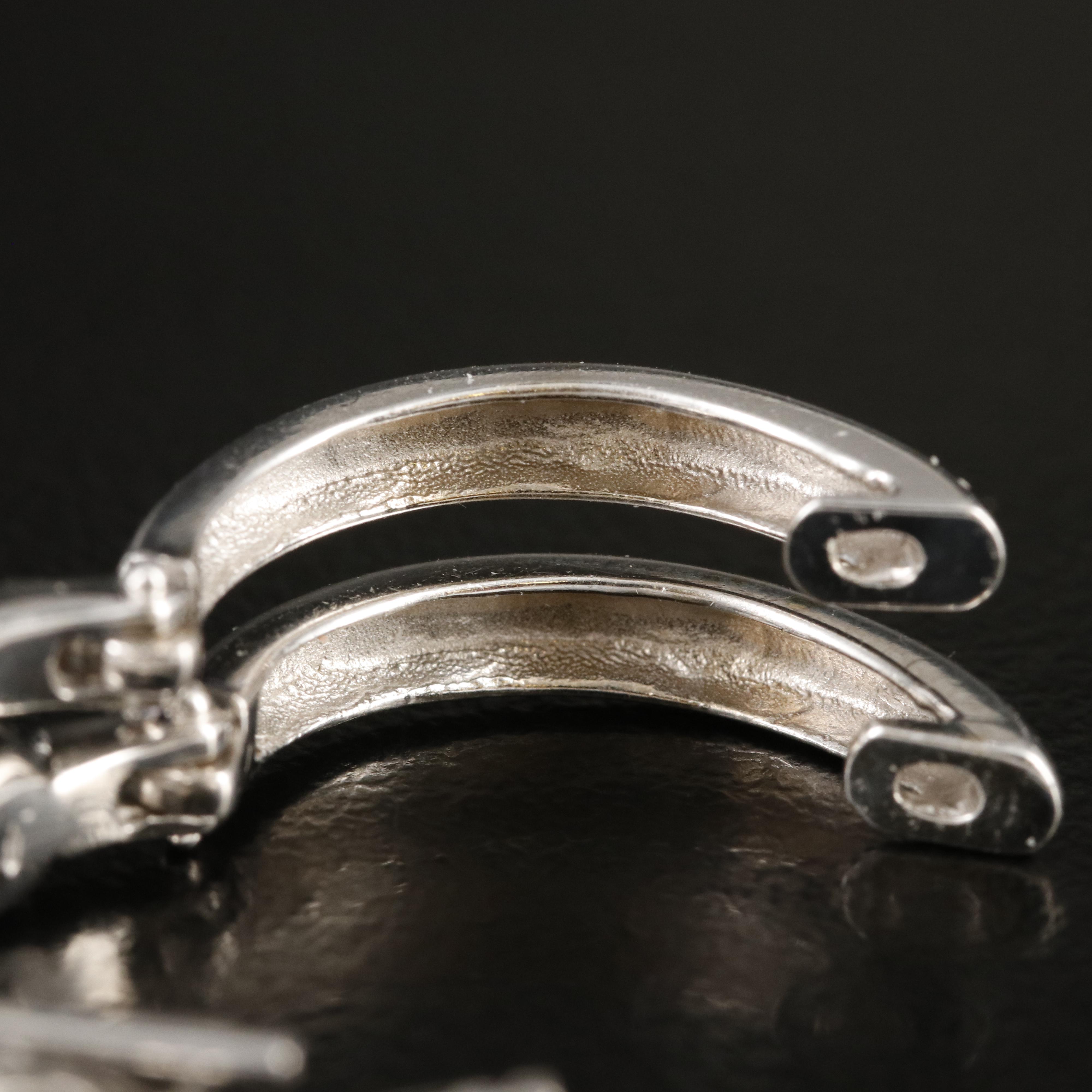 14K 1.72 CTW Diamond Hoop Earrings