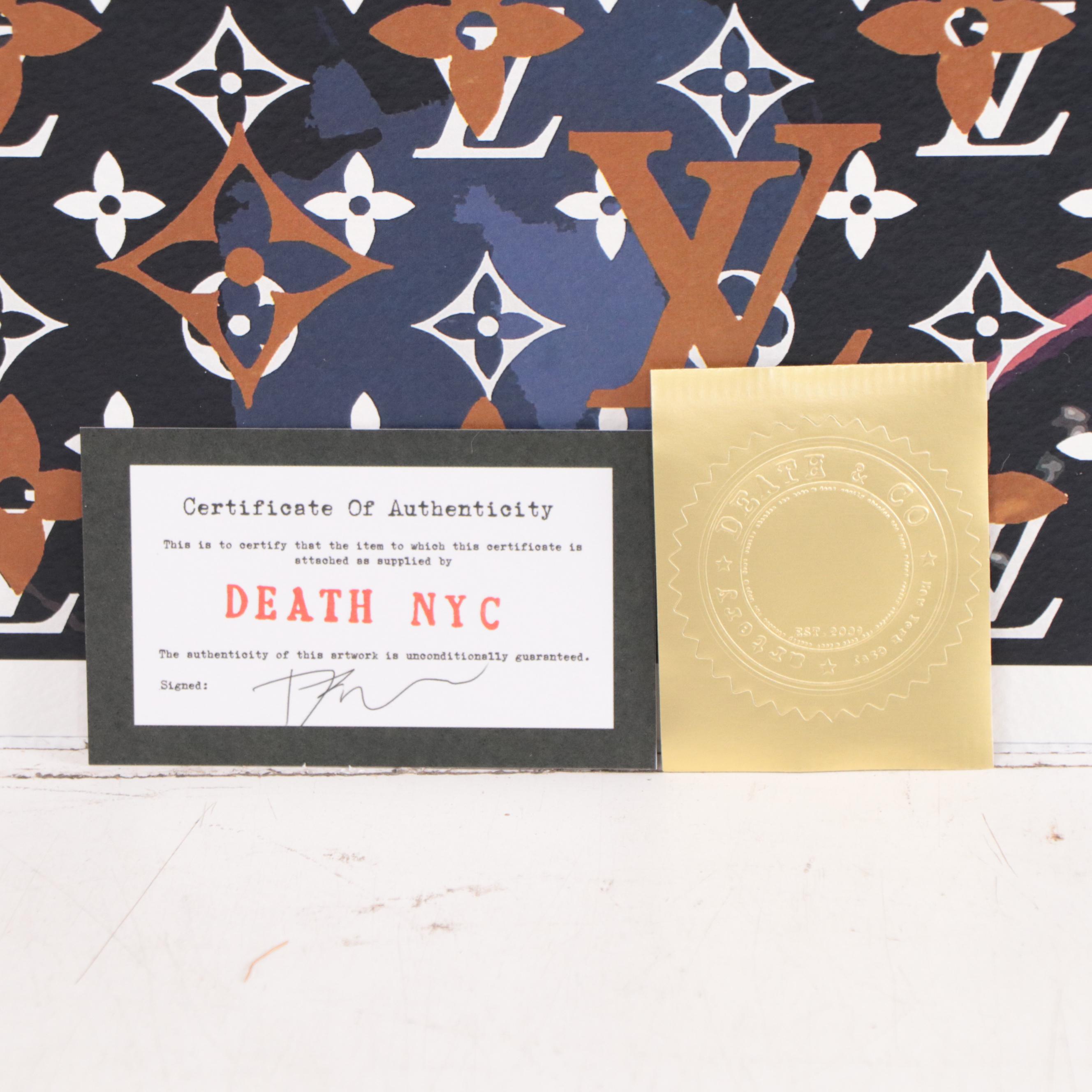 Death NYC Pop Art Graphic Print, 2022