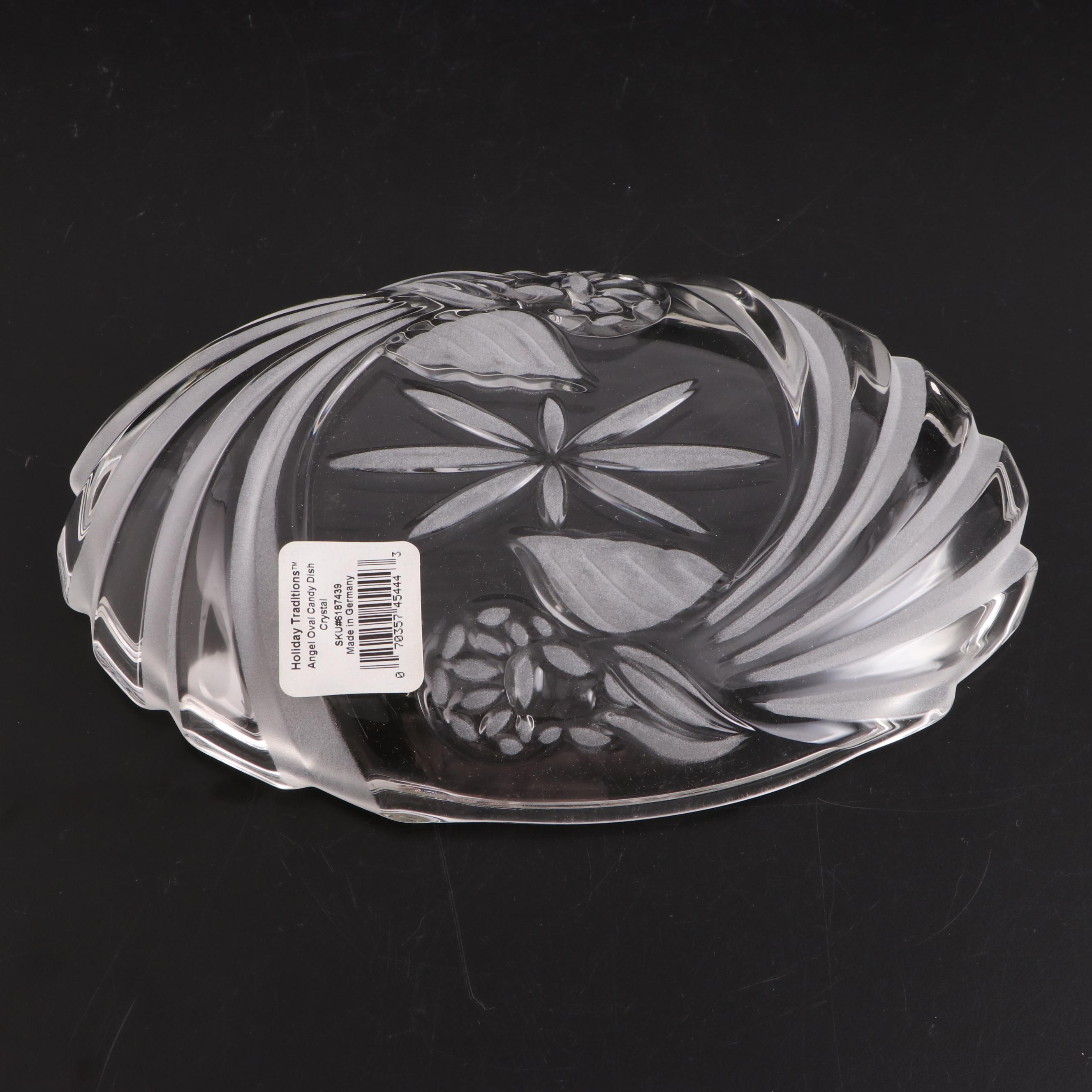 Gorham Crystal Candy Dishes and Ornaments with Studio Nova Silver Candy Dish