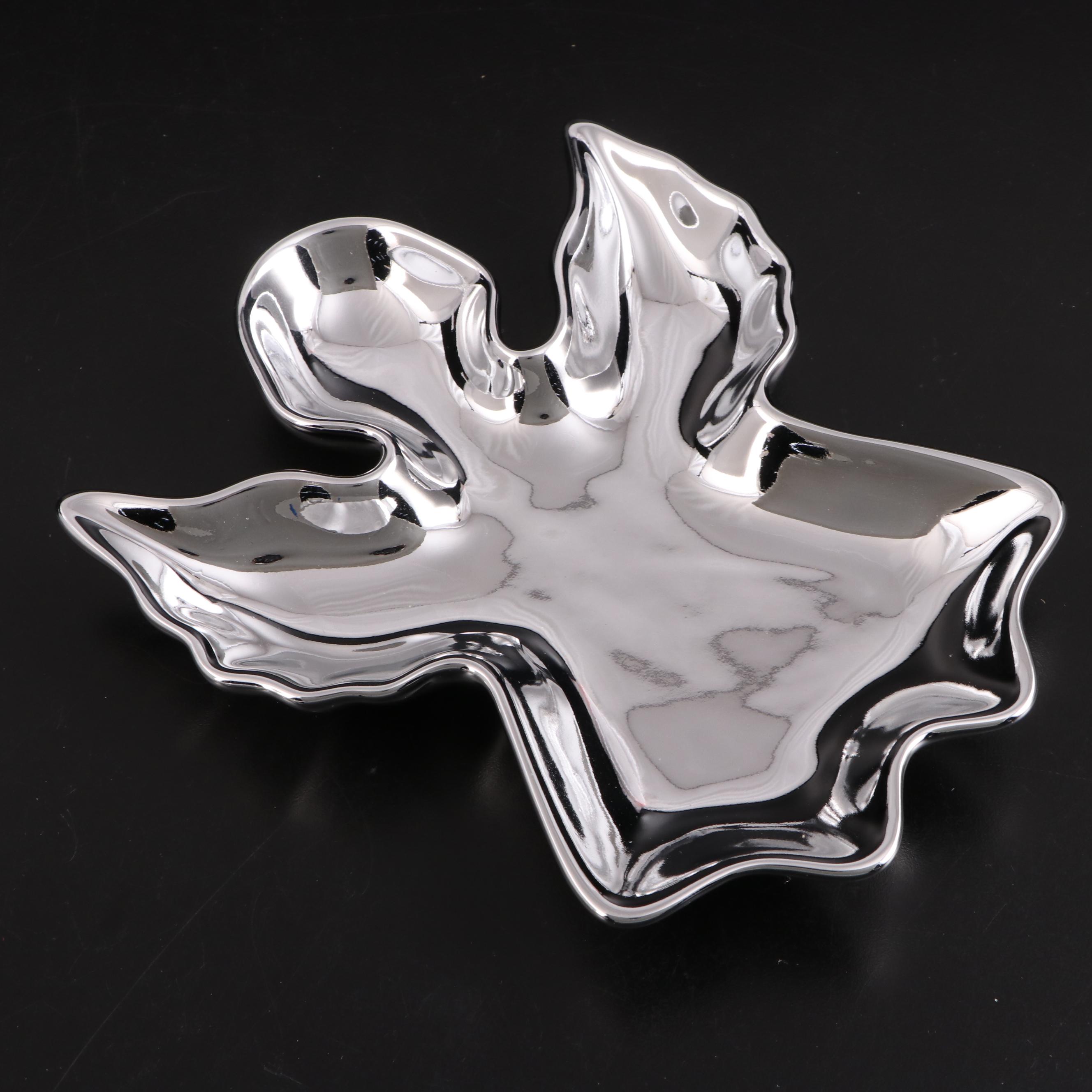 Gorham Crystal Candy Dishes and Ornaments with Studio Nova Silver Candy Dish