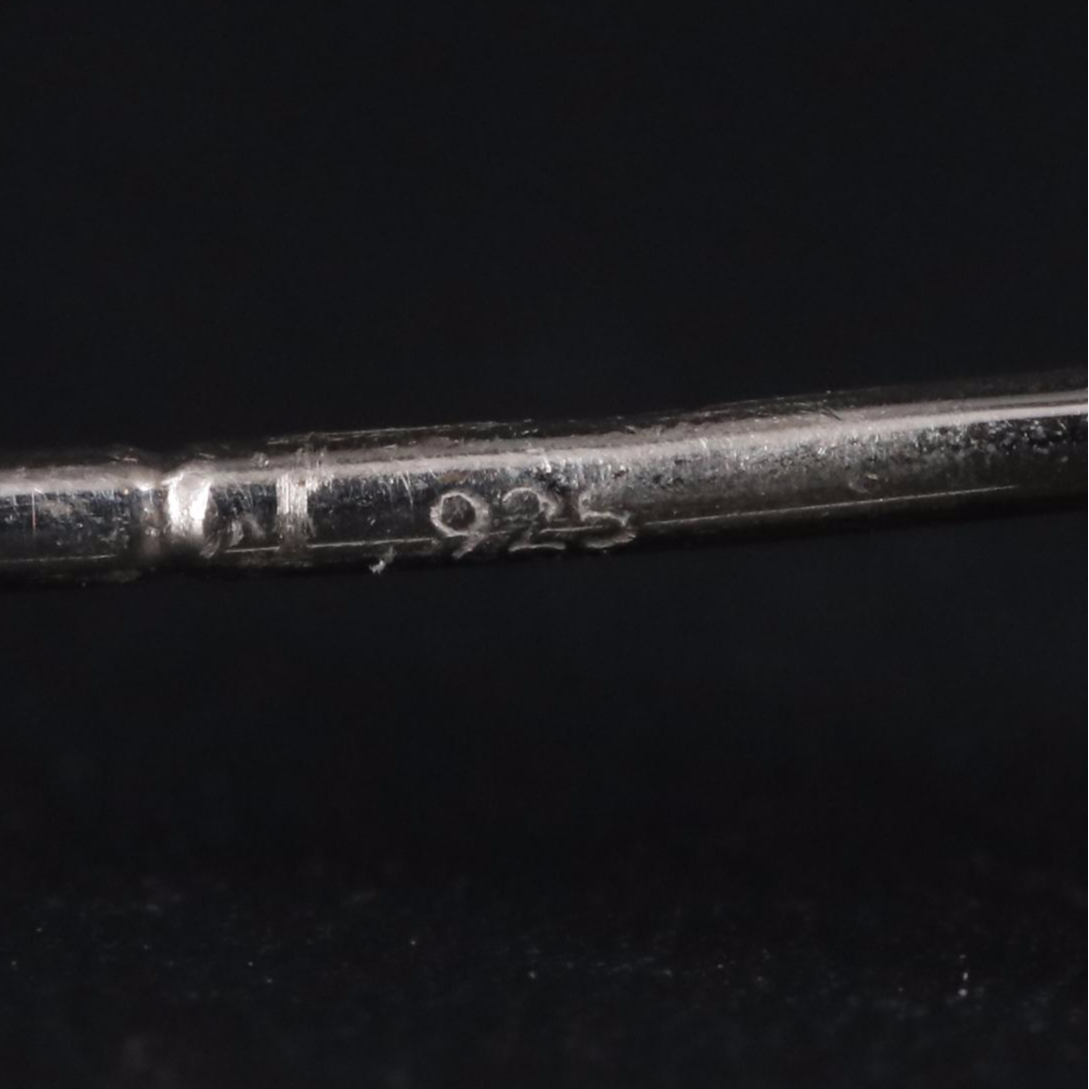 Sterling White Topaz Stud Earrings