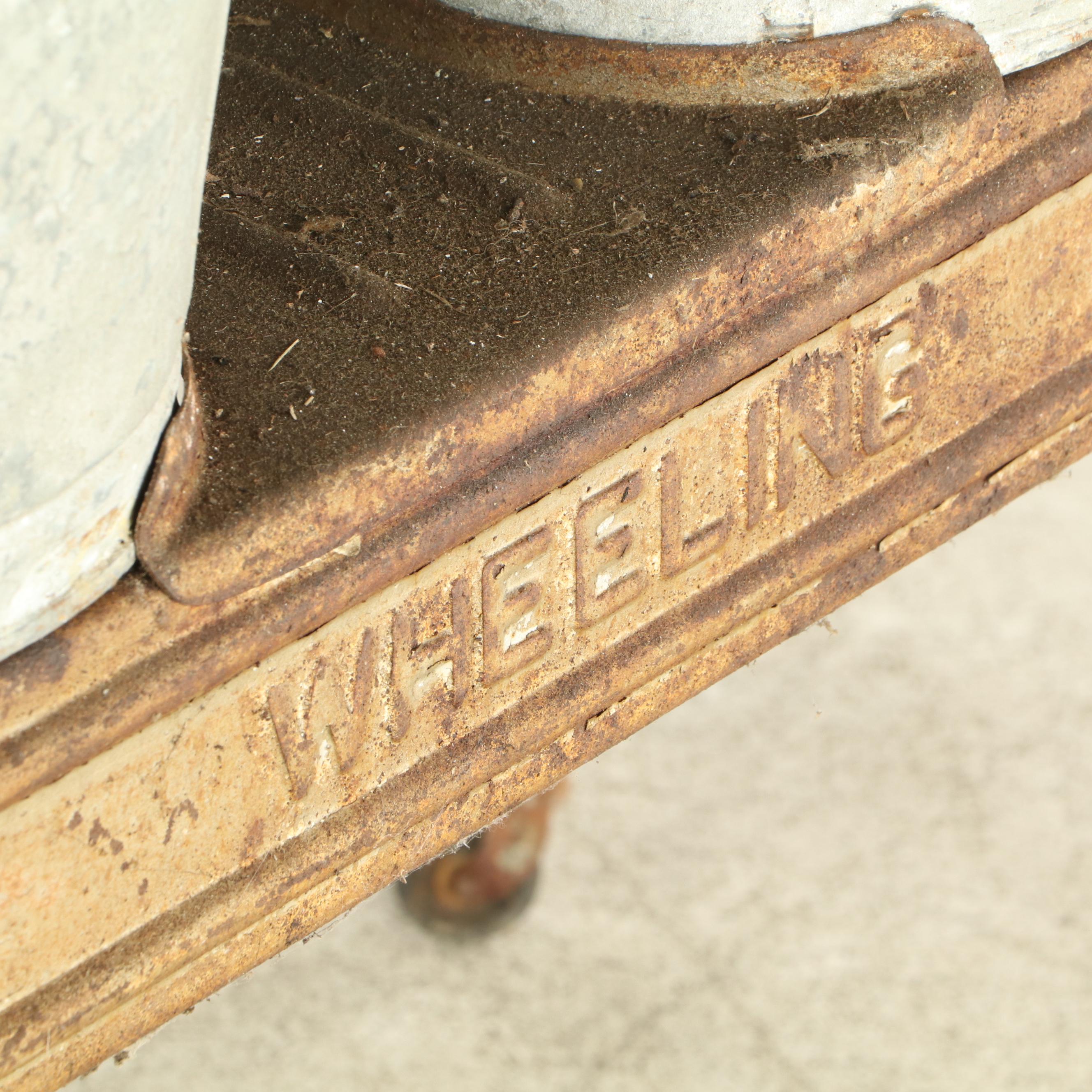 Wheeling Wash Basins with Stand