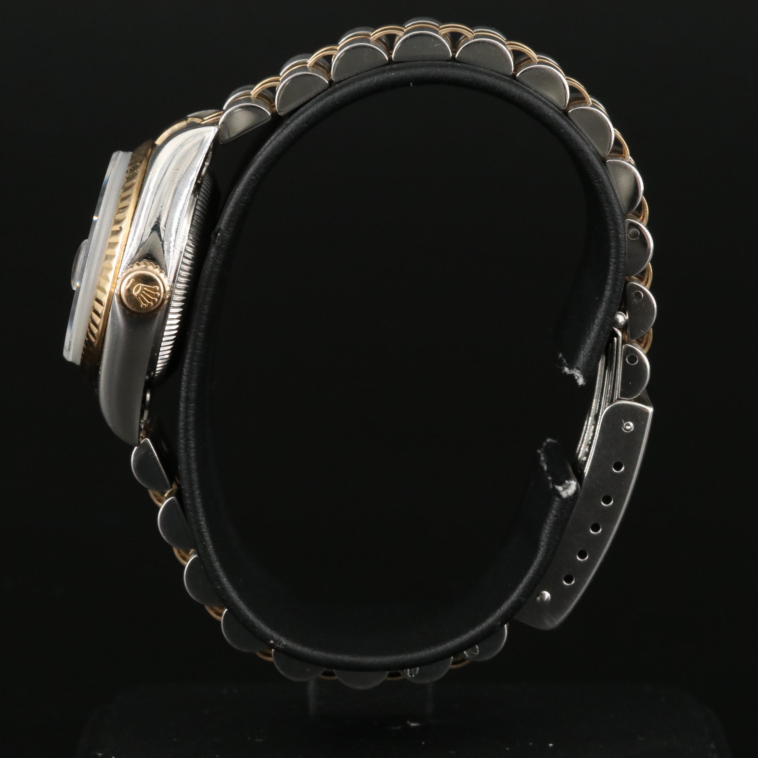 1999 Rolex Factory Diamond Dial Datejust Watch