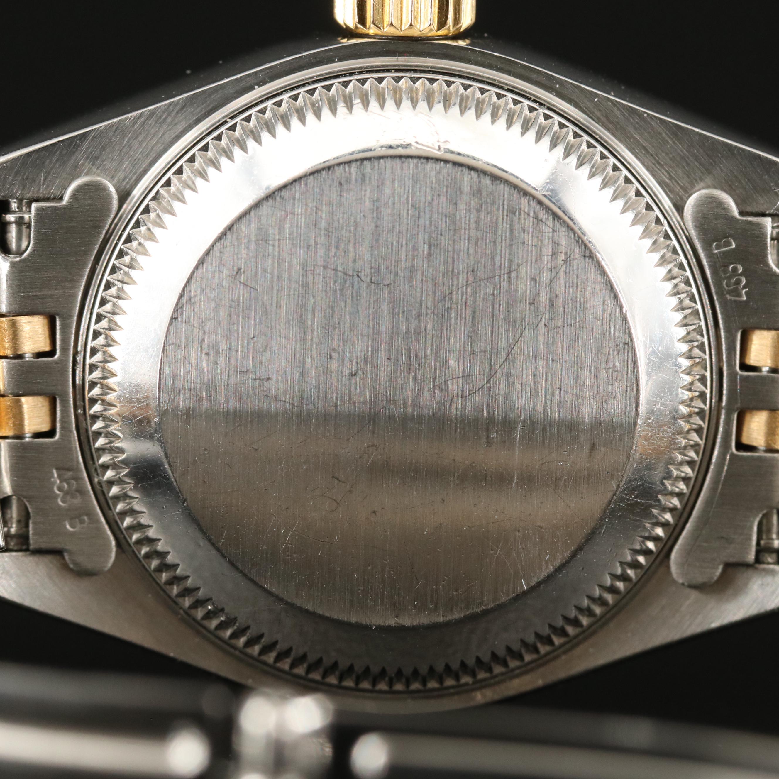 1999 Rolex Factory Diamond Dial Datejust Watch