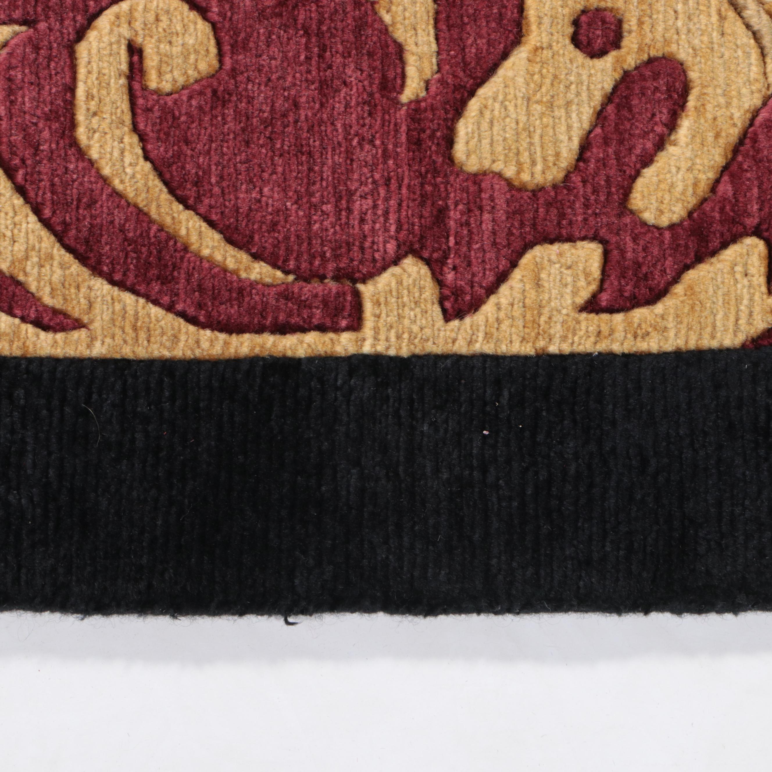 7'10 x 10'3 Hand-Knotted Indo-Spanish Area Rug