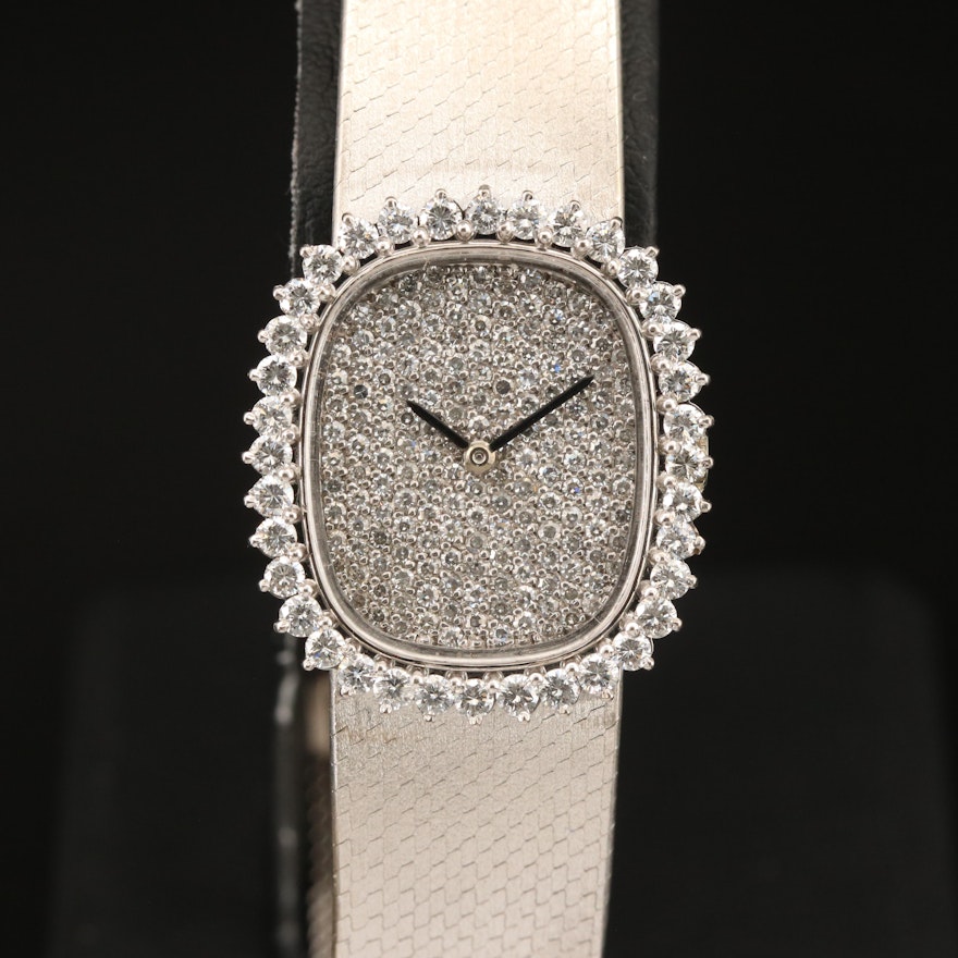 18K Audemars Piguet 2.00 CTW Diamond Wristwatch