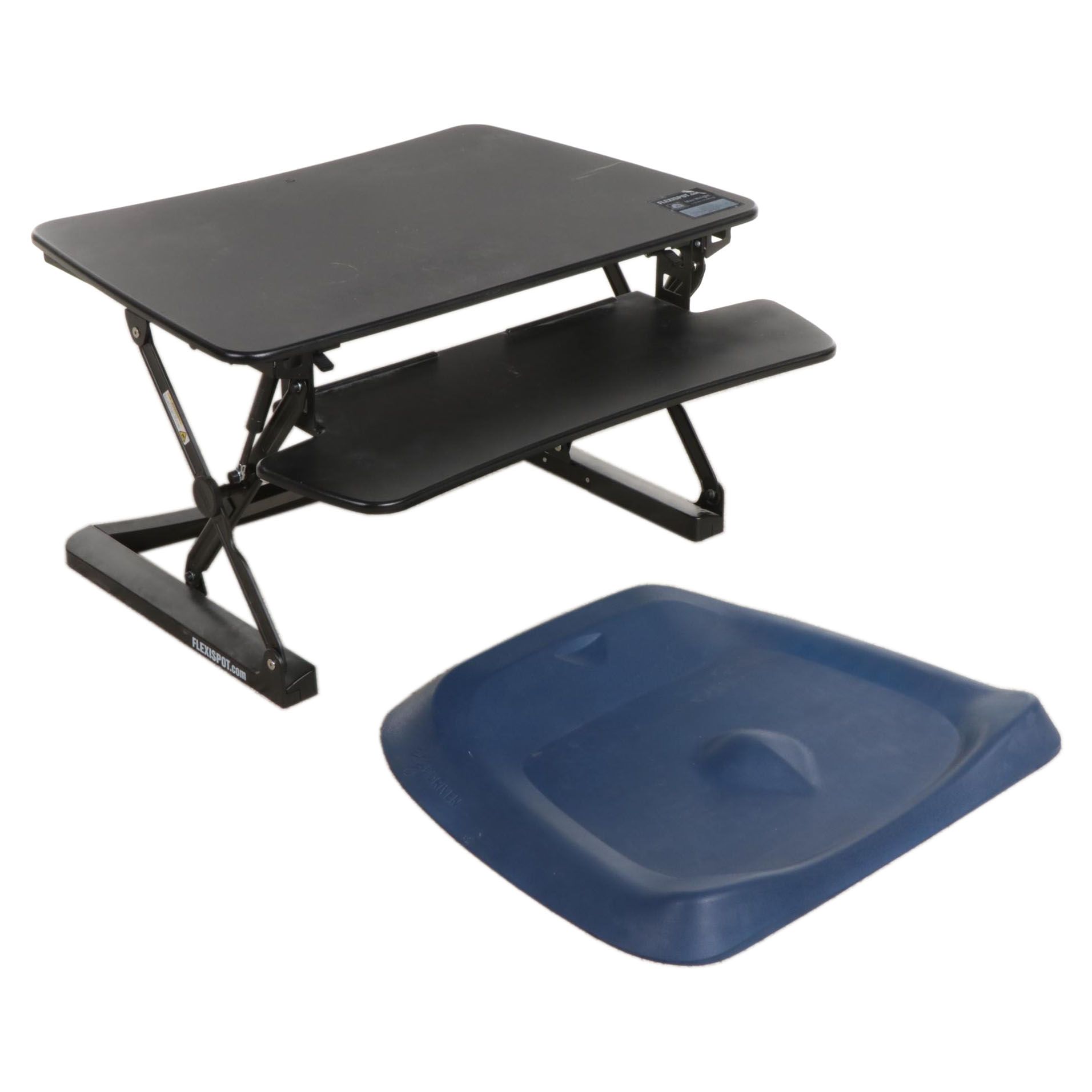 FlexiSpot Standing Desk Converter with Ergodriven Standing Desk Mat
