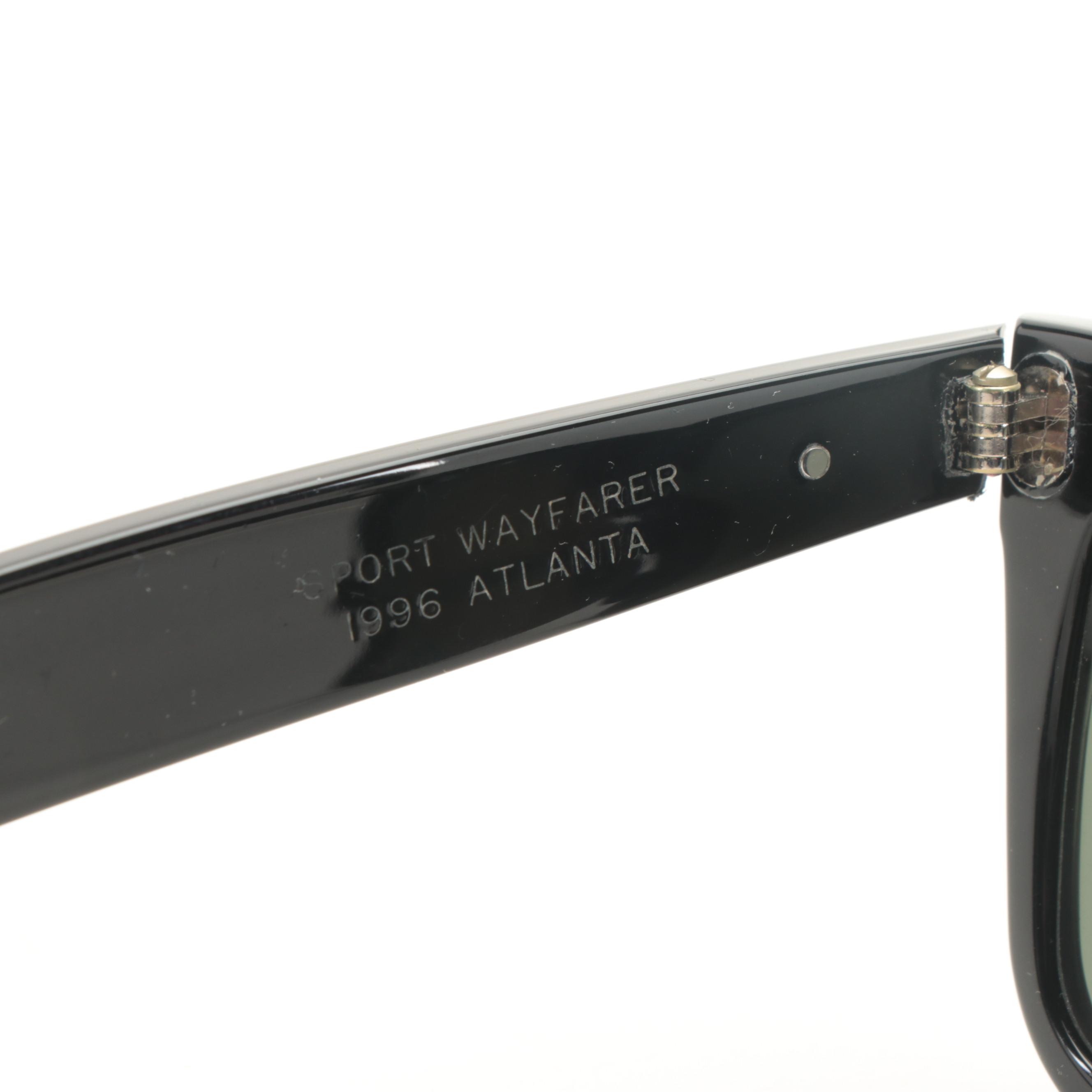 Ray-Ban Bauch & Lomb 1994/96 Atlanta Olympic Games G-15 Lens Sunglasses with Pin