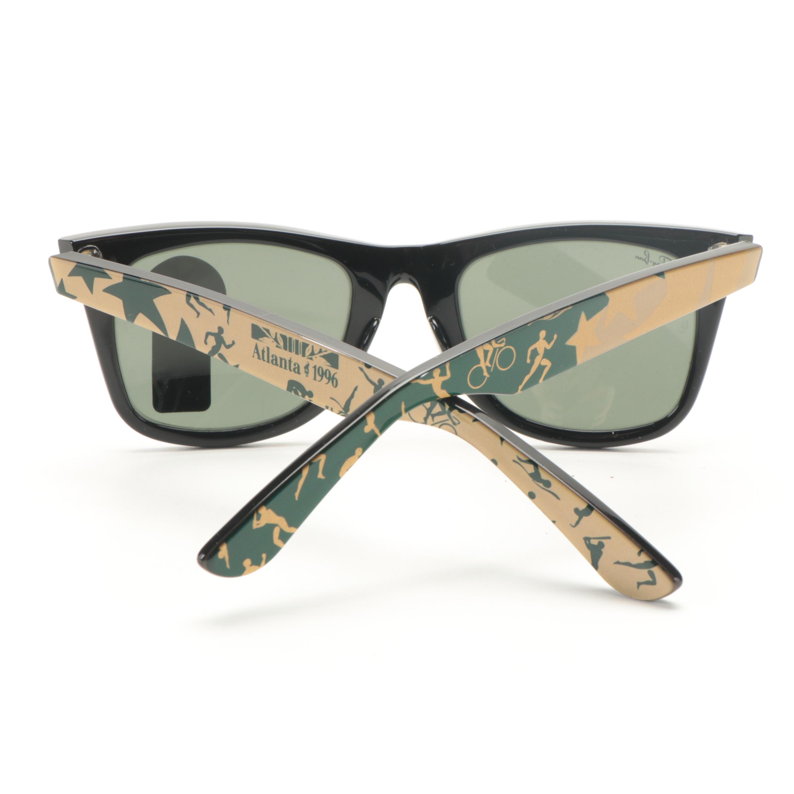 Ray-Ban Bauch & Lomb 1994/96 Atlanta Olympic Games G-15 Lens Sunglasses with Pin