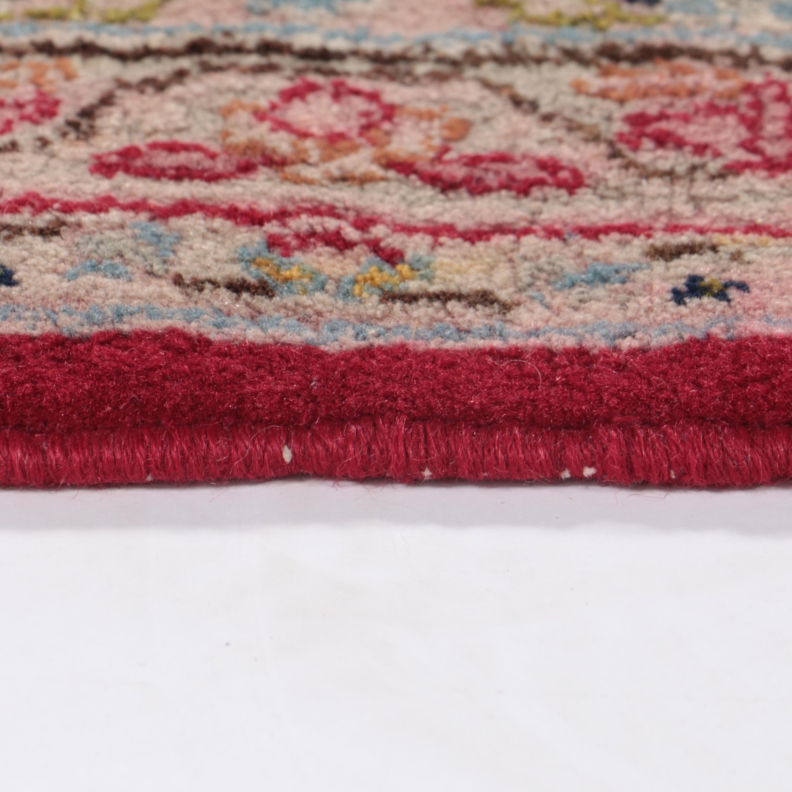 8' x 11'8 Hand-Knotted Persian Kerman Area Rug