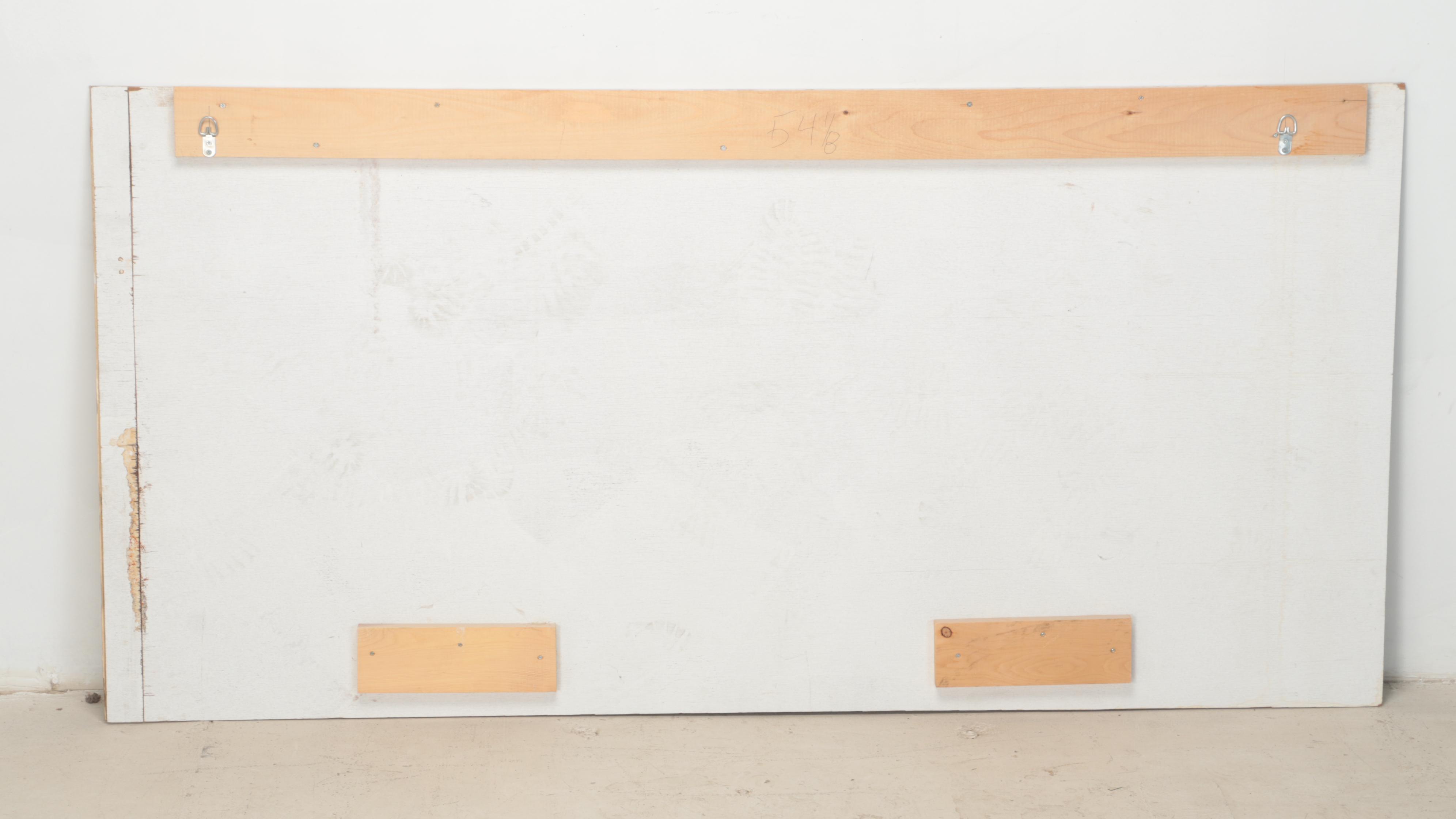 Large-Scale Offset Lithograph Coke Advertising Sign, Late 20th Century