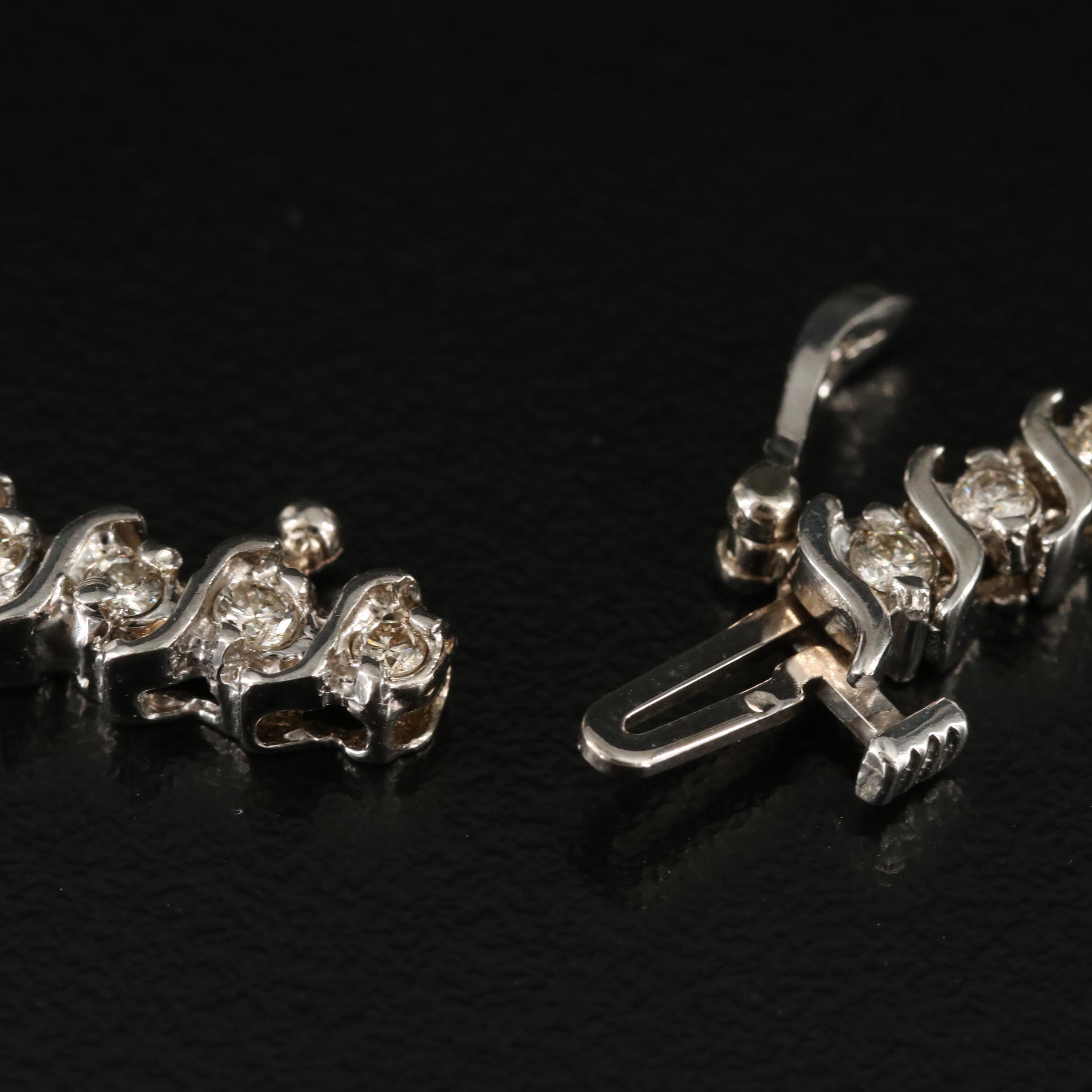 14K 6.50 CTW Diamond Graduating Rivière Necklace