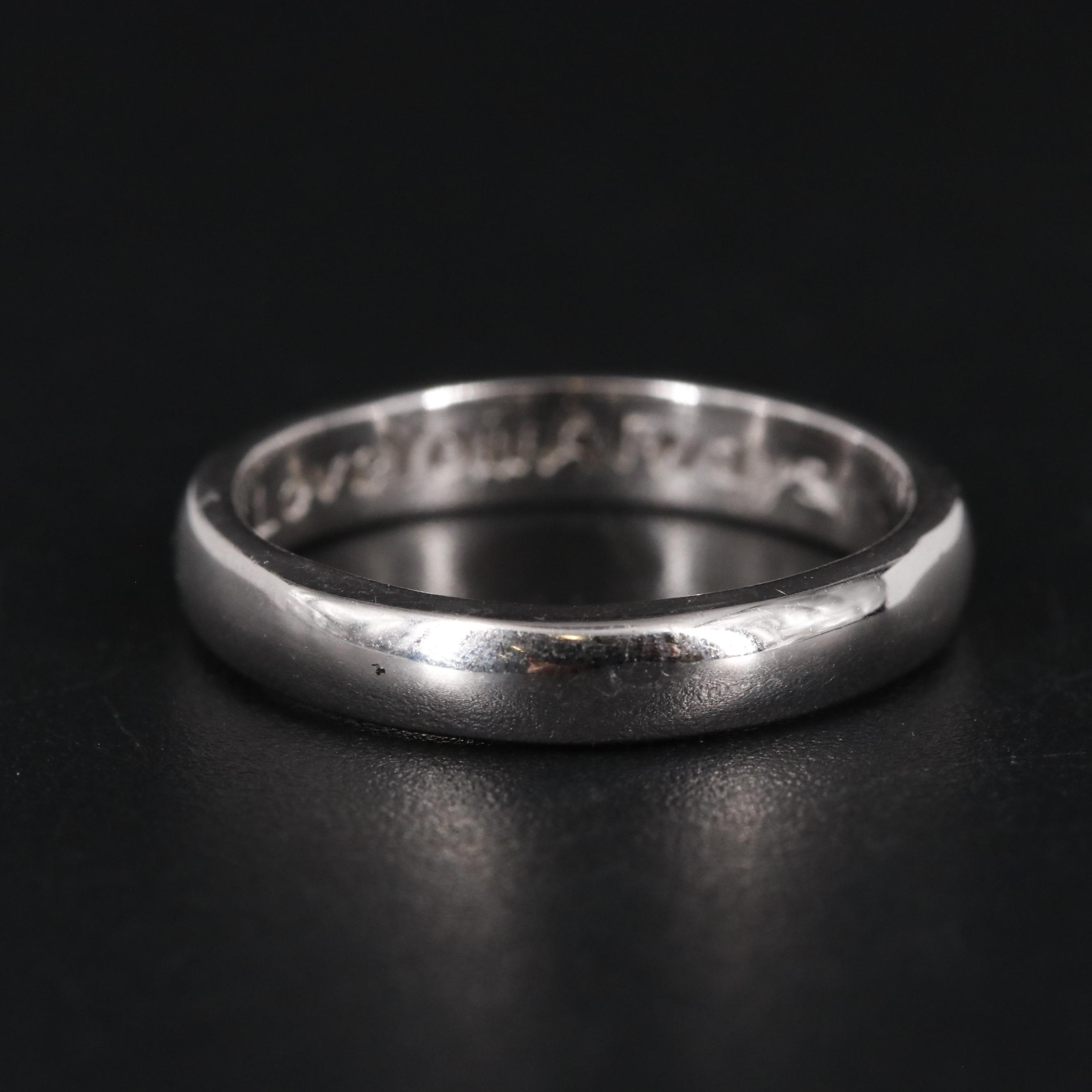 Sterling Silver Band Ring