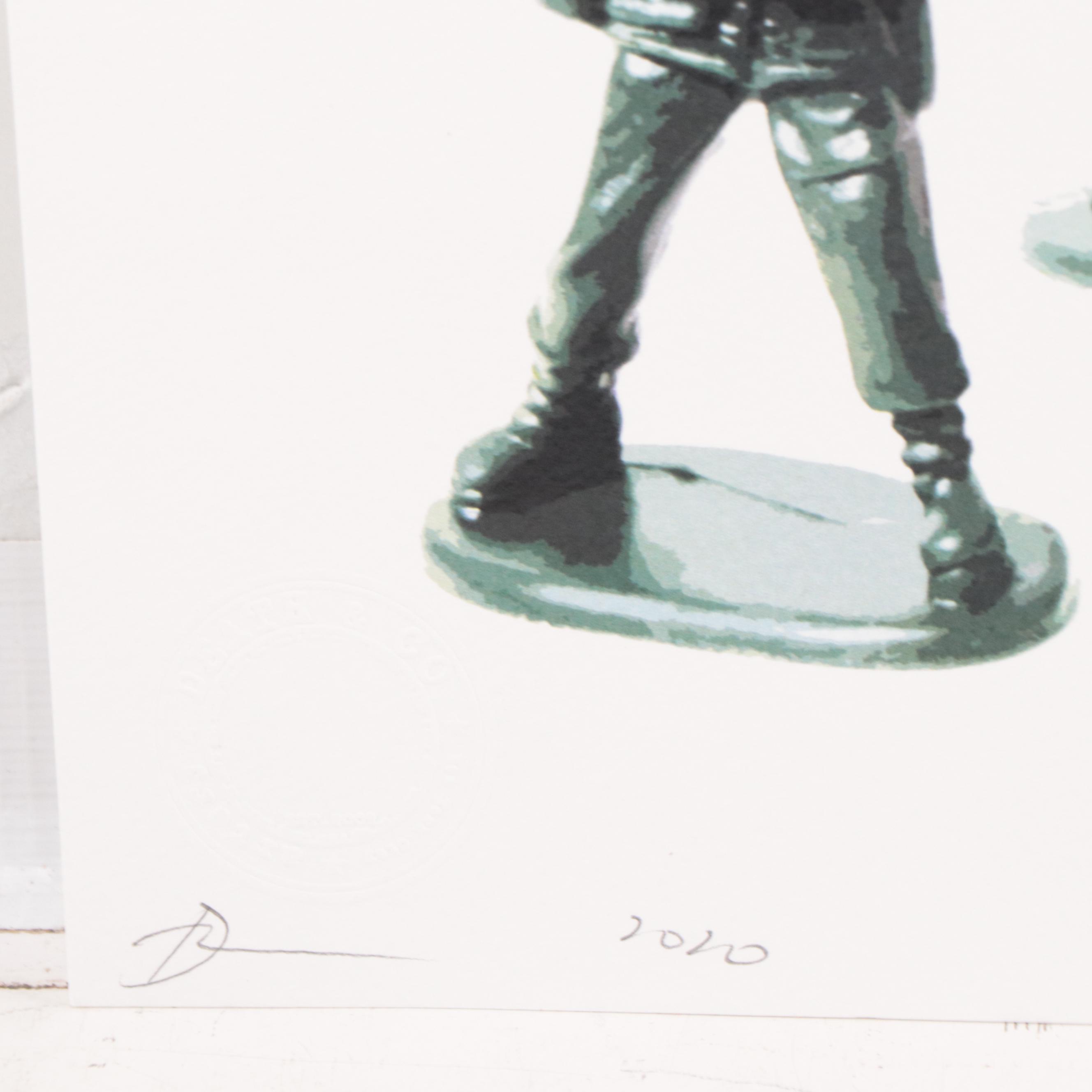 Death NYC Pop Art Graphic Print of President Obama, 2020