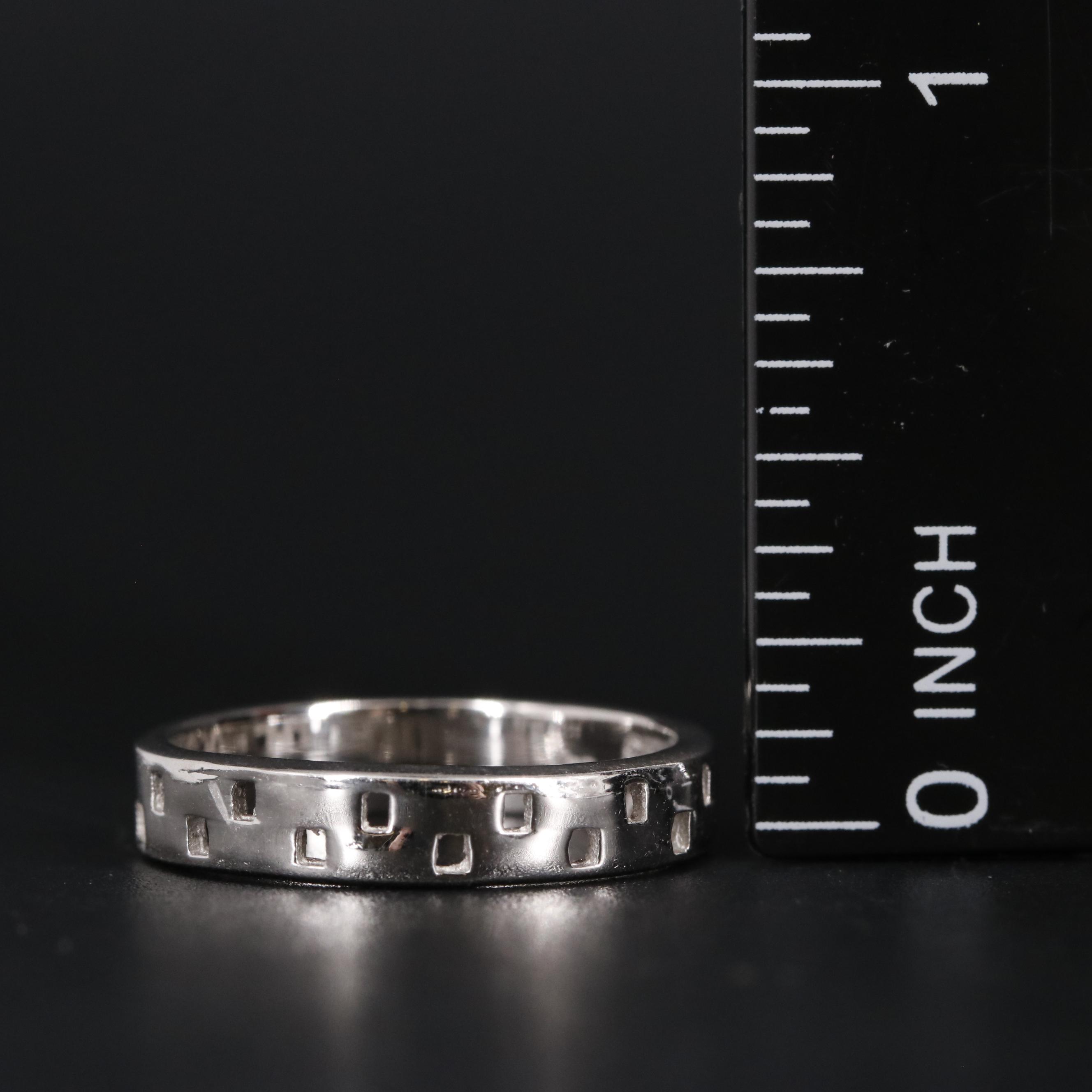 Sterling Band Ring