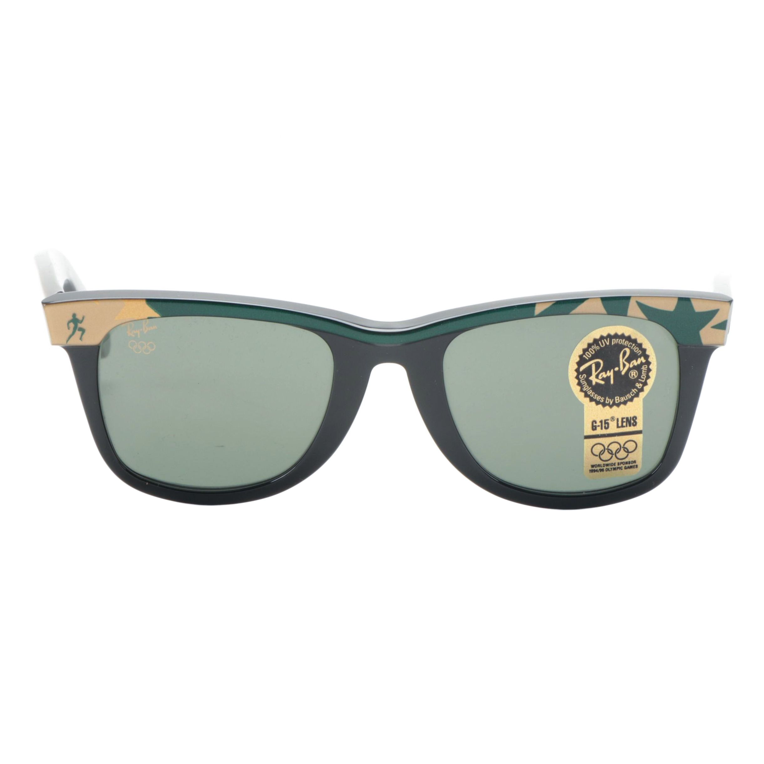 Ray-Ban Bauch & Lomb 1994/96 Atlanta Olympic Games G-15 Lens Sunglasses with Pin