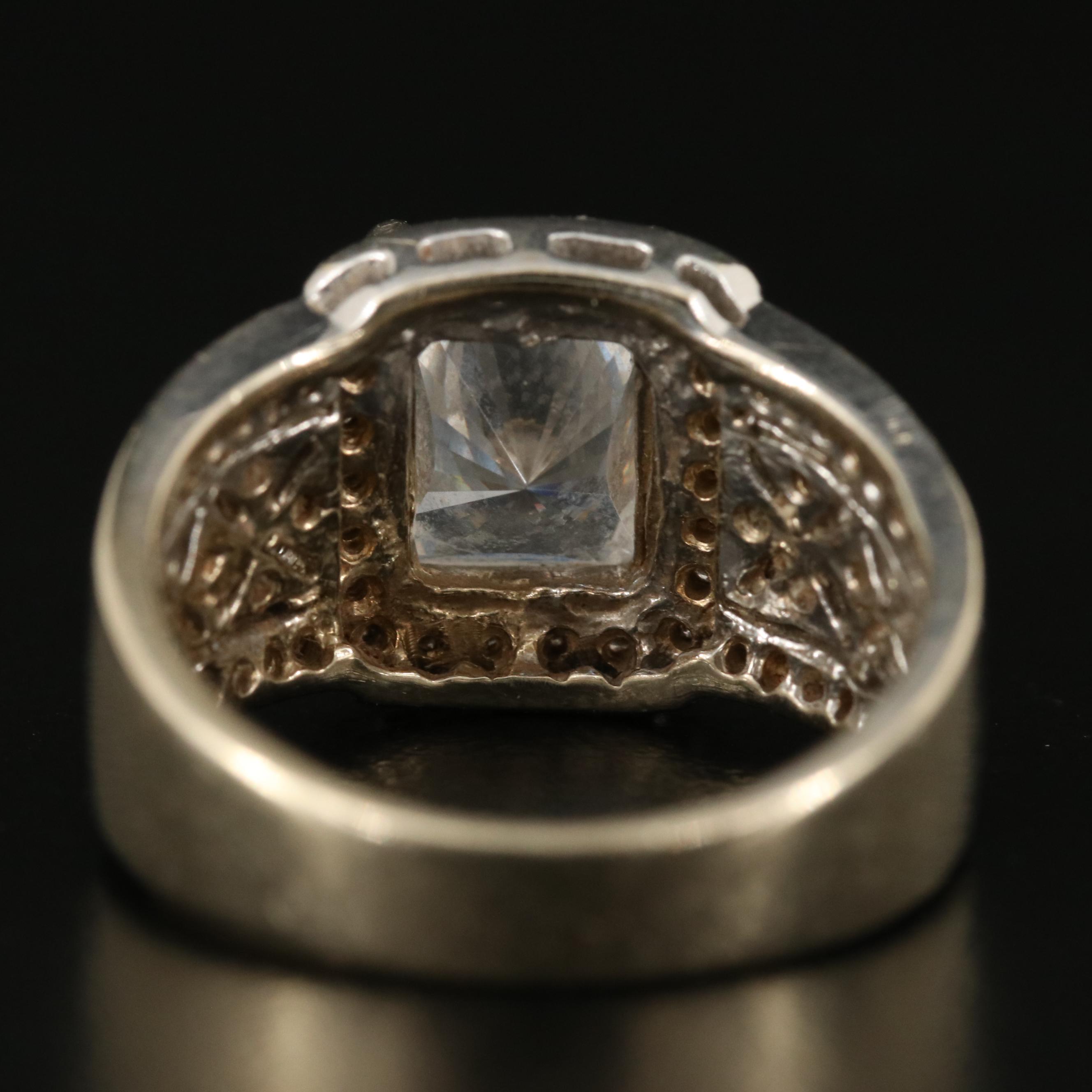 14K Cubic Zirconia Ring