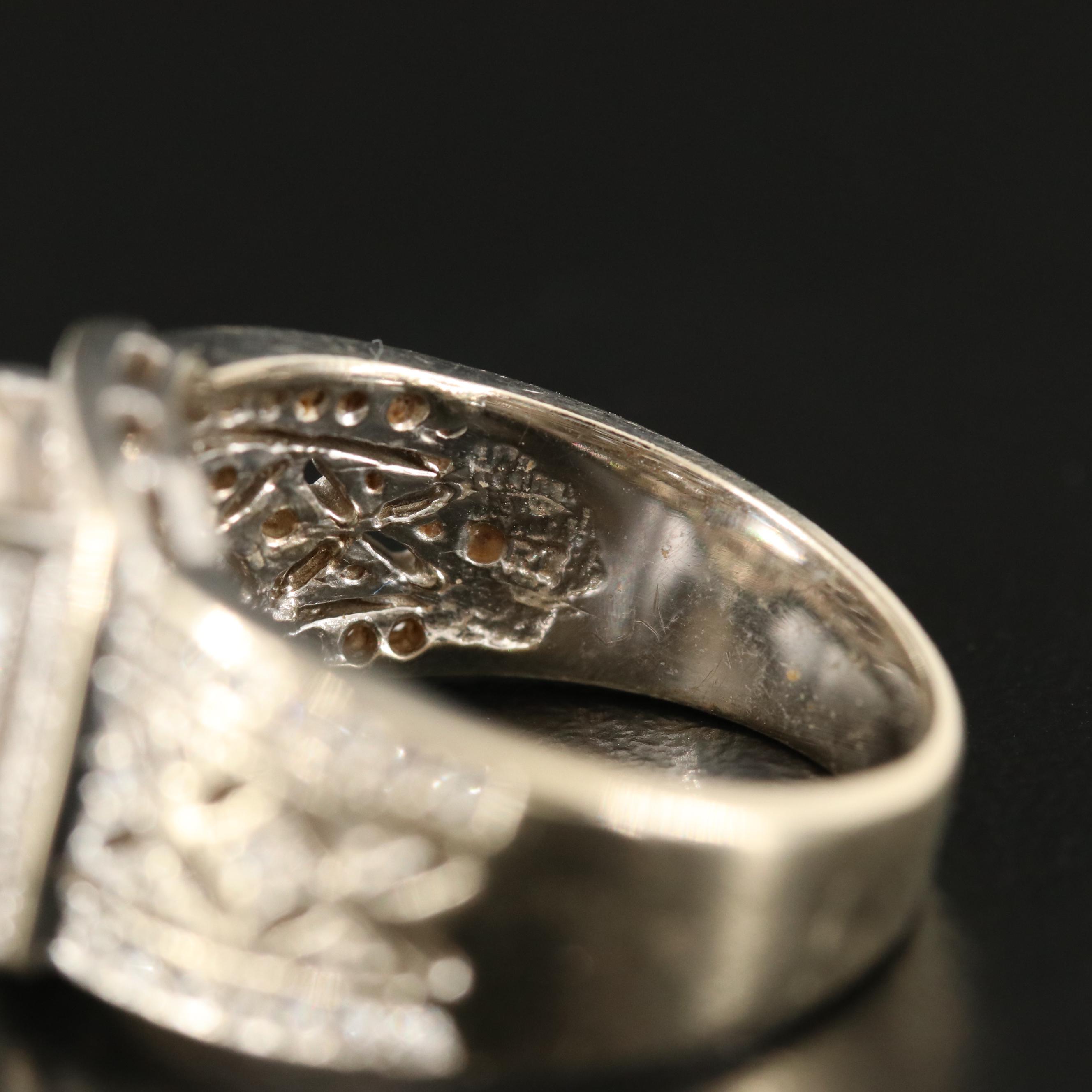 14K Cubic Zirconia Ring