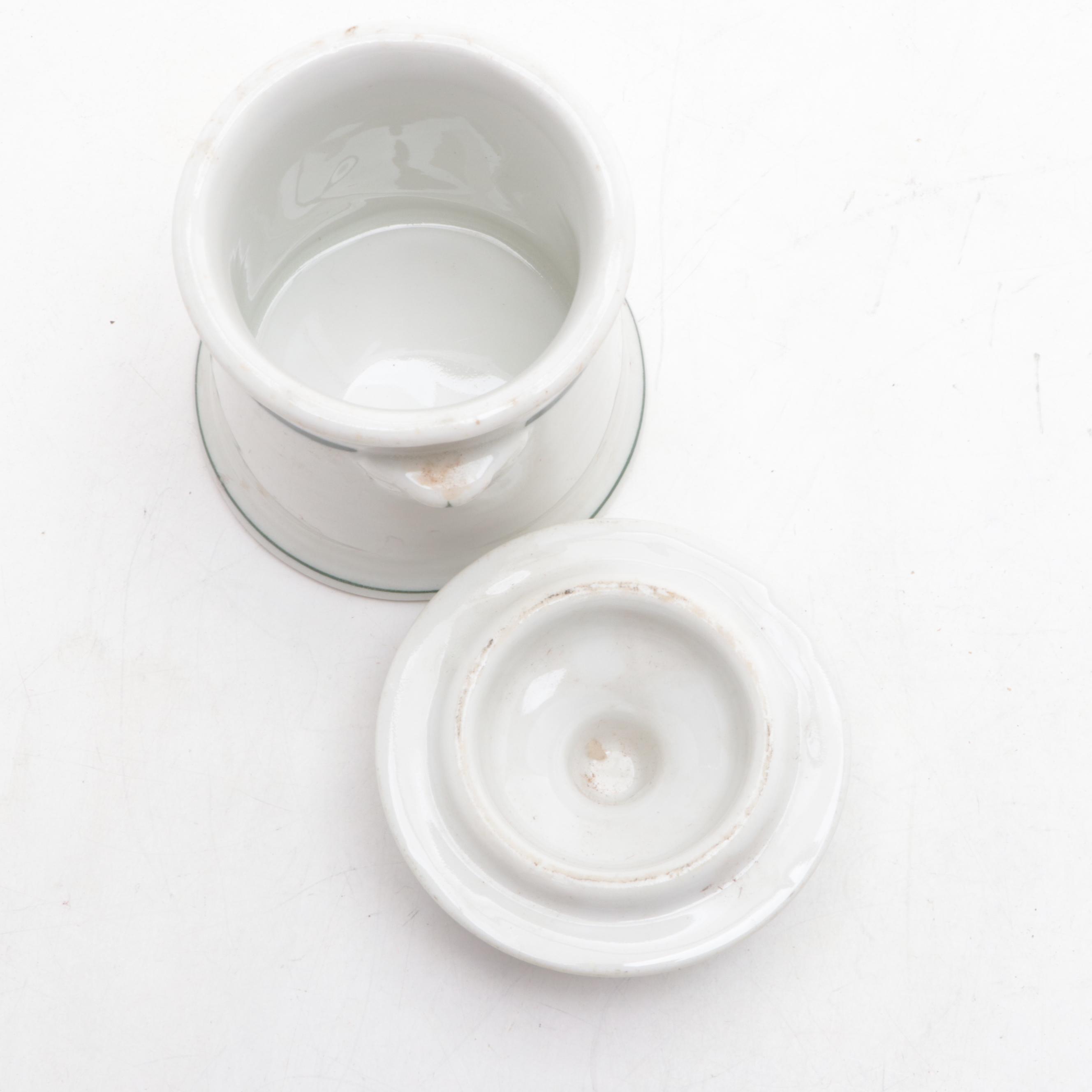 Carr China Co. Winton Masonic Lodge No. 614 Ceramic Dinnerware and Serveware