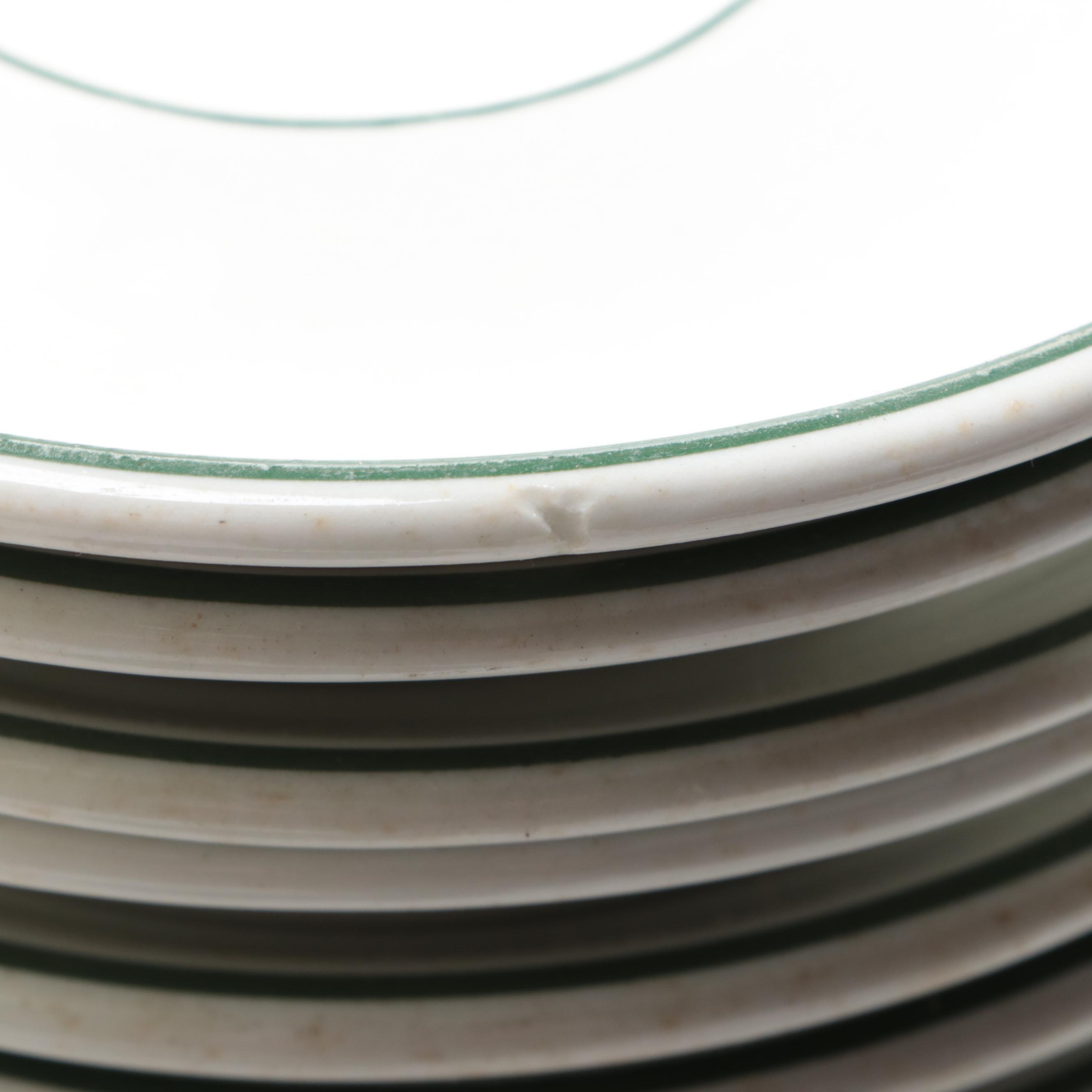 Carr China Co. Winton Masonic Lodge No. 614 Ceramic Dinnerware and Serveware