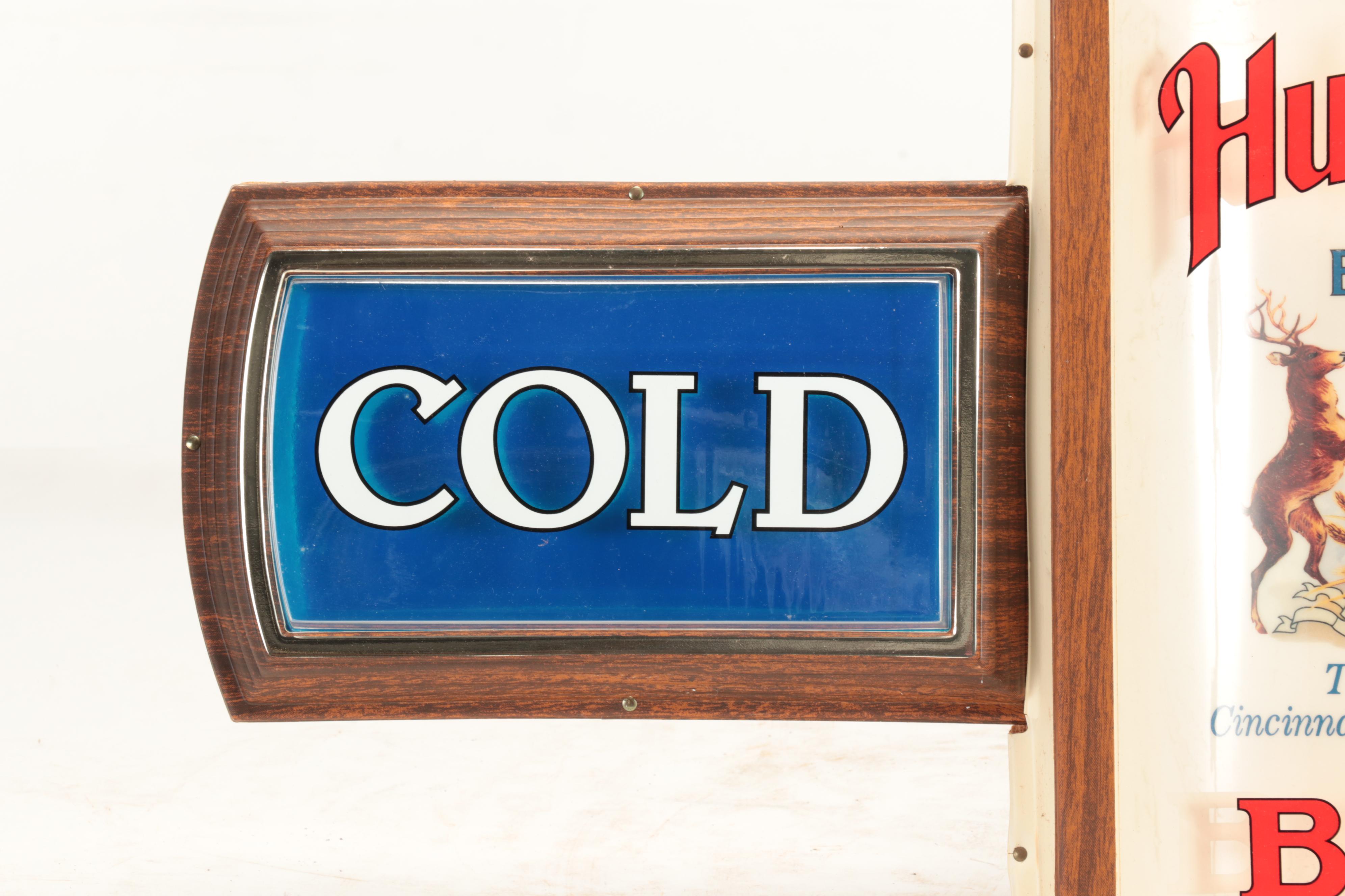 Hudepohl Brewing Co. Beer Advertising Wall Sign, Circa 1970s