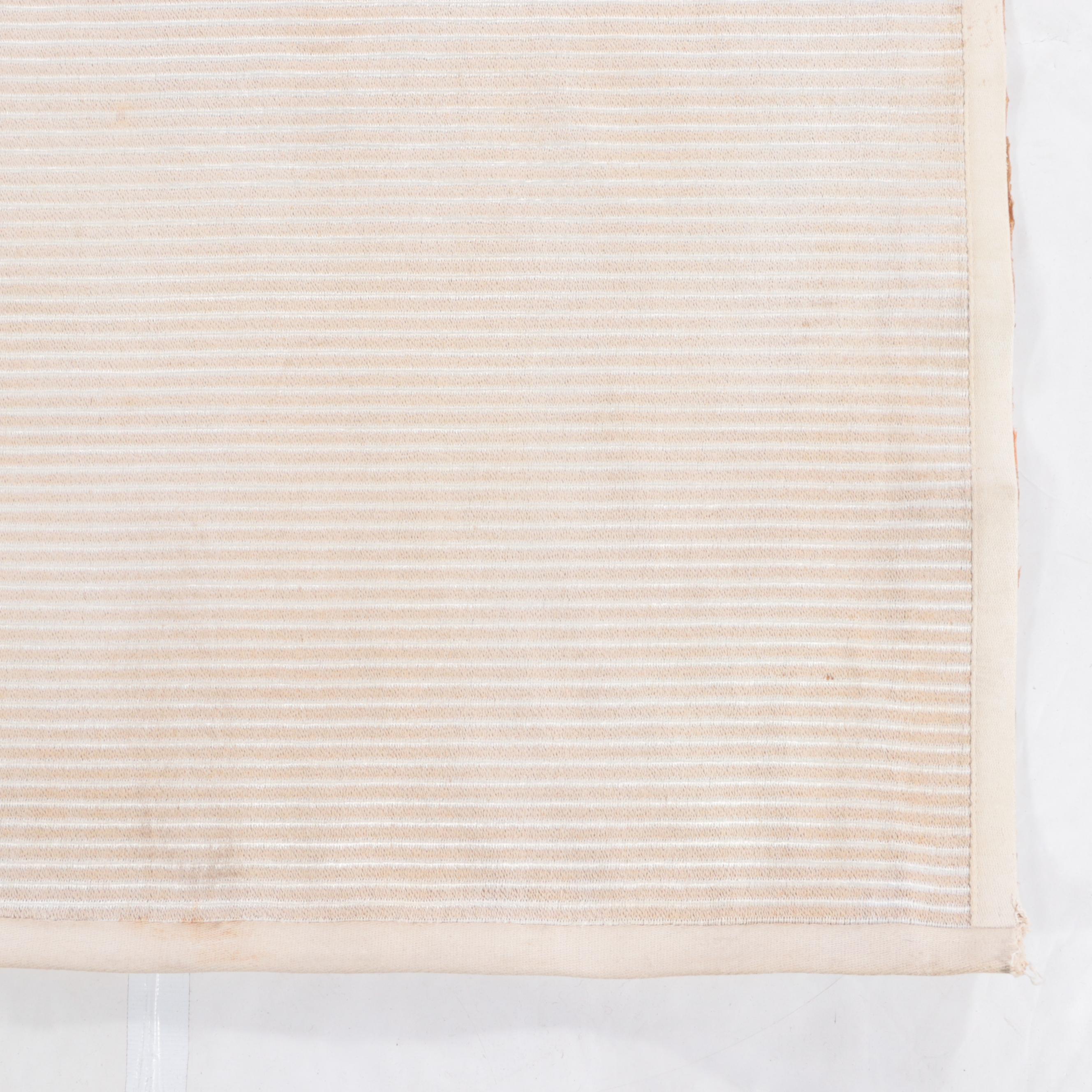 4'6 x 12'9 Machine Made Striped Long Rug