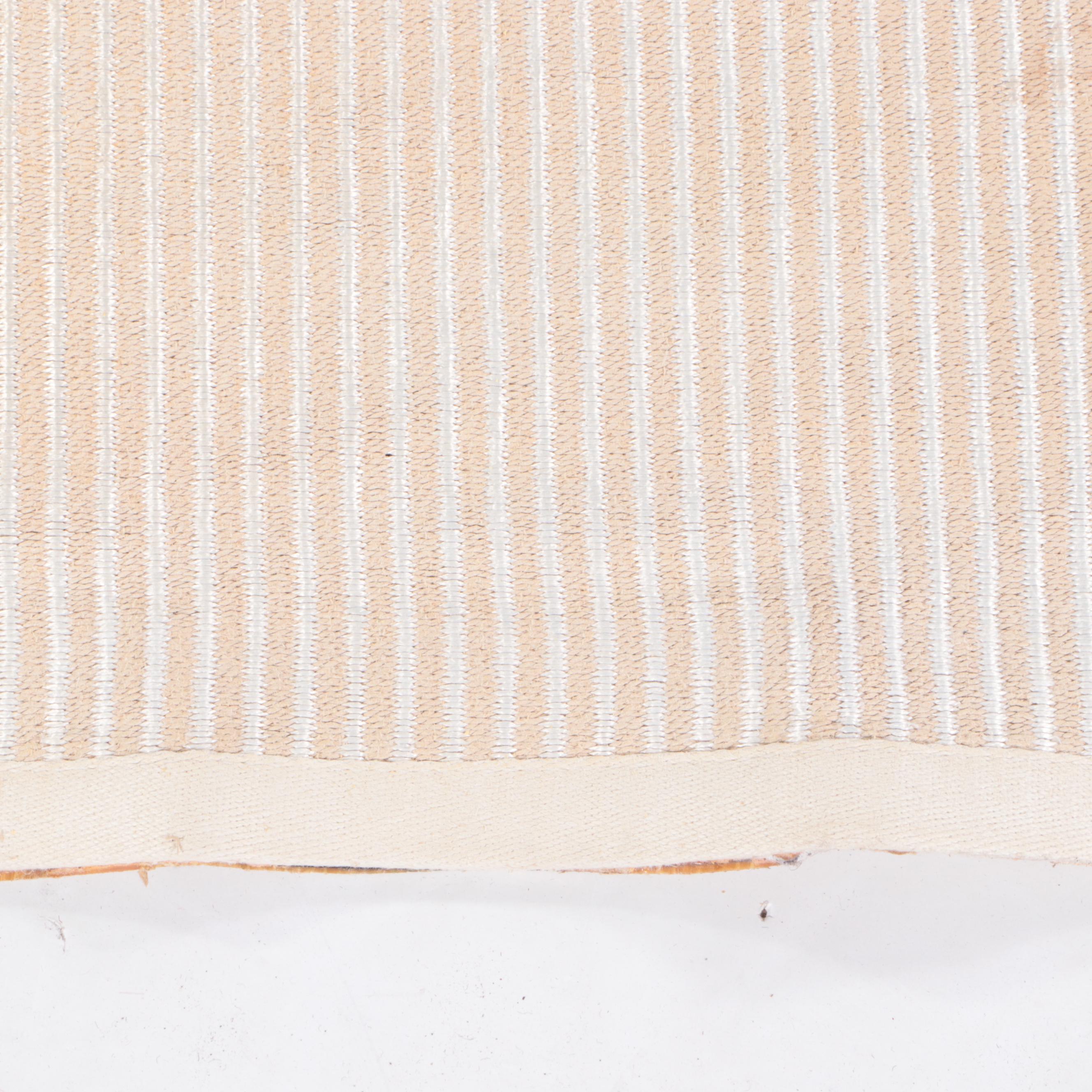 4'6 x 12'9 Machine Made Striped Long Rug